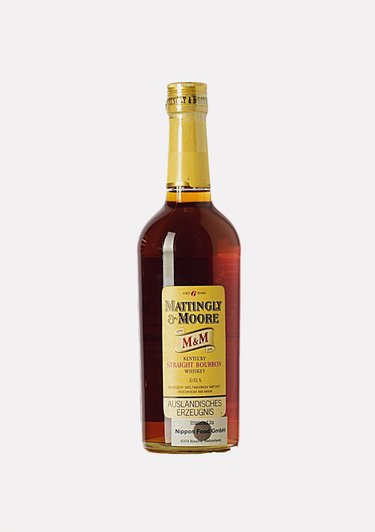 Mattingly & Moore Kentucky Straight Bourbon Whiskey 6 Jahre