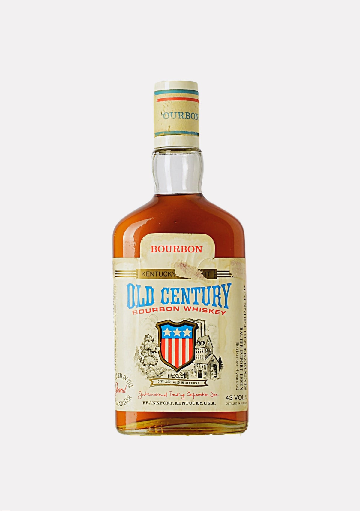 Old Century Bourbon Whiskey 4 Jahre