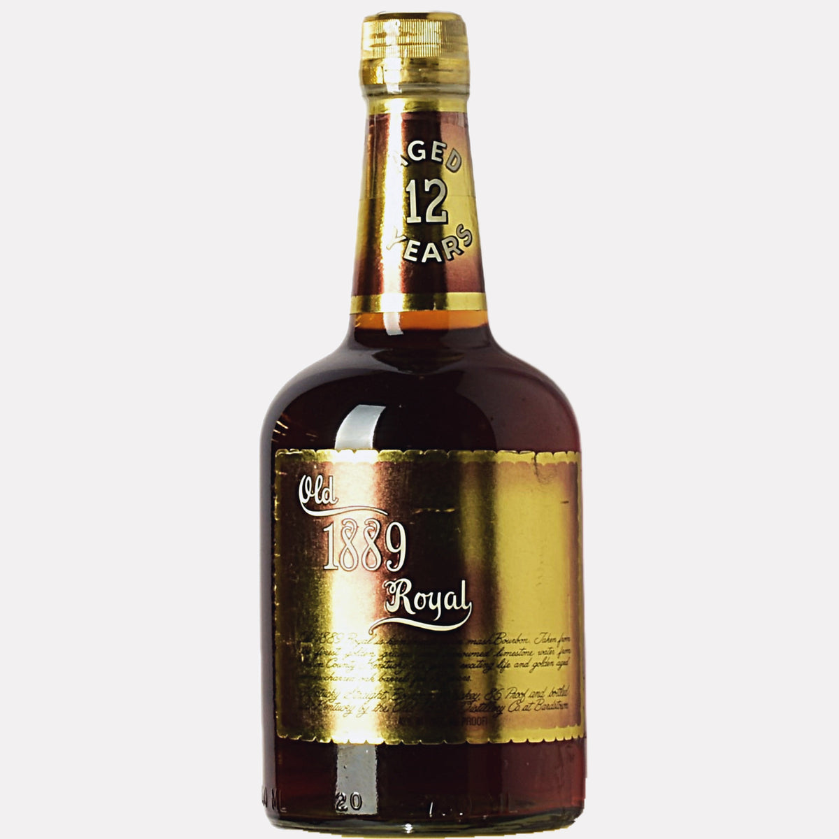 Old 1889 Royal Kentucky Straight Bourbon Whiskey 12 Jahre