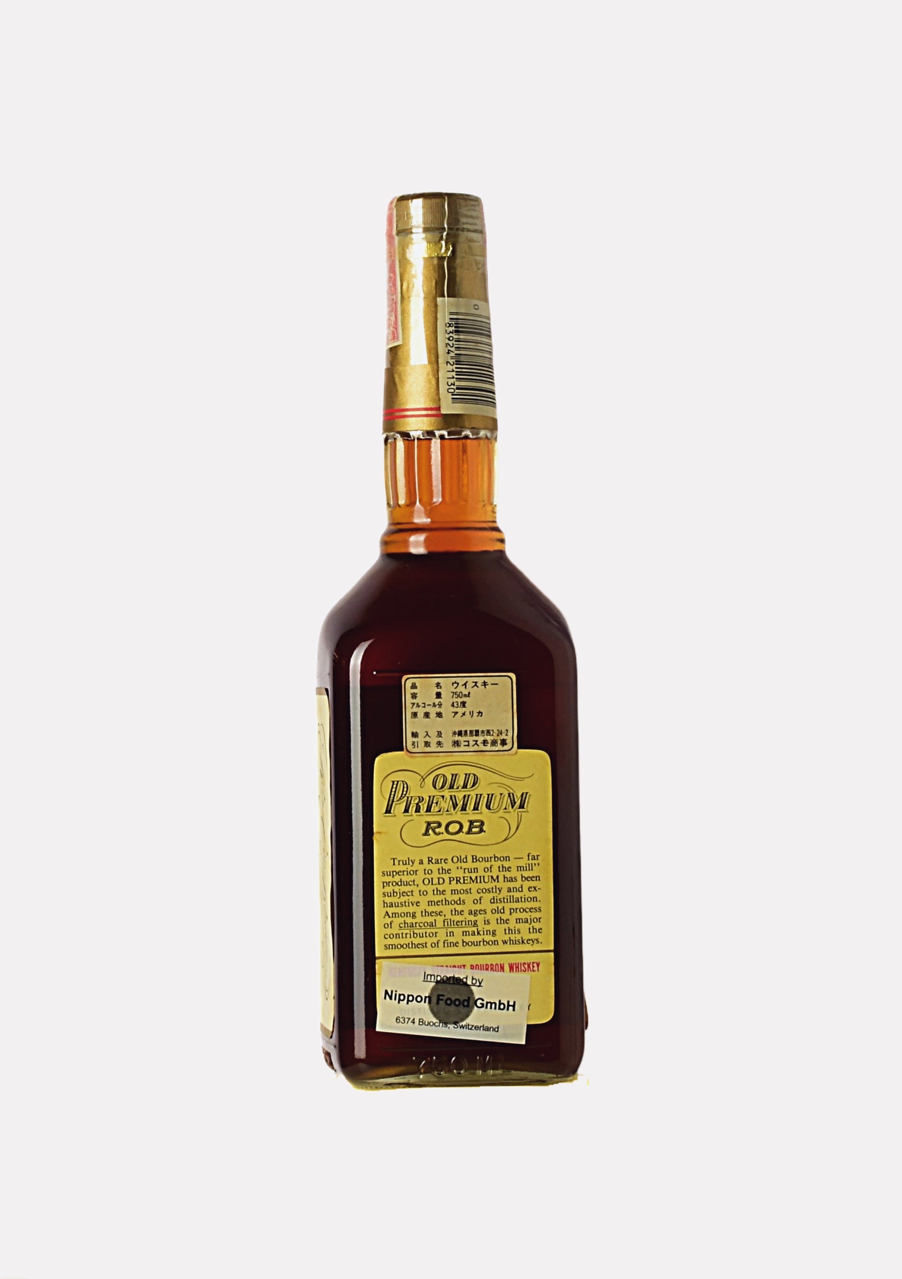 Old Premium R.O.B. kentucky Straight Bourbon Whiskey 14 Jahre