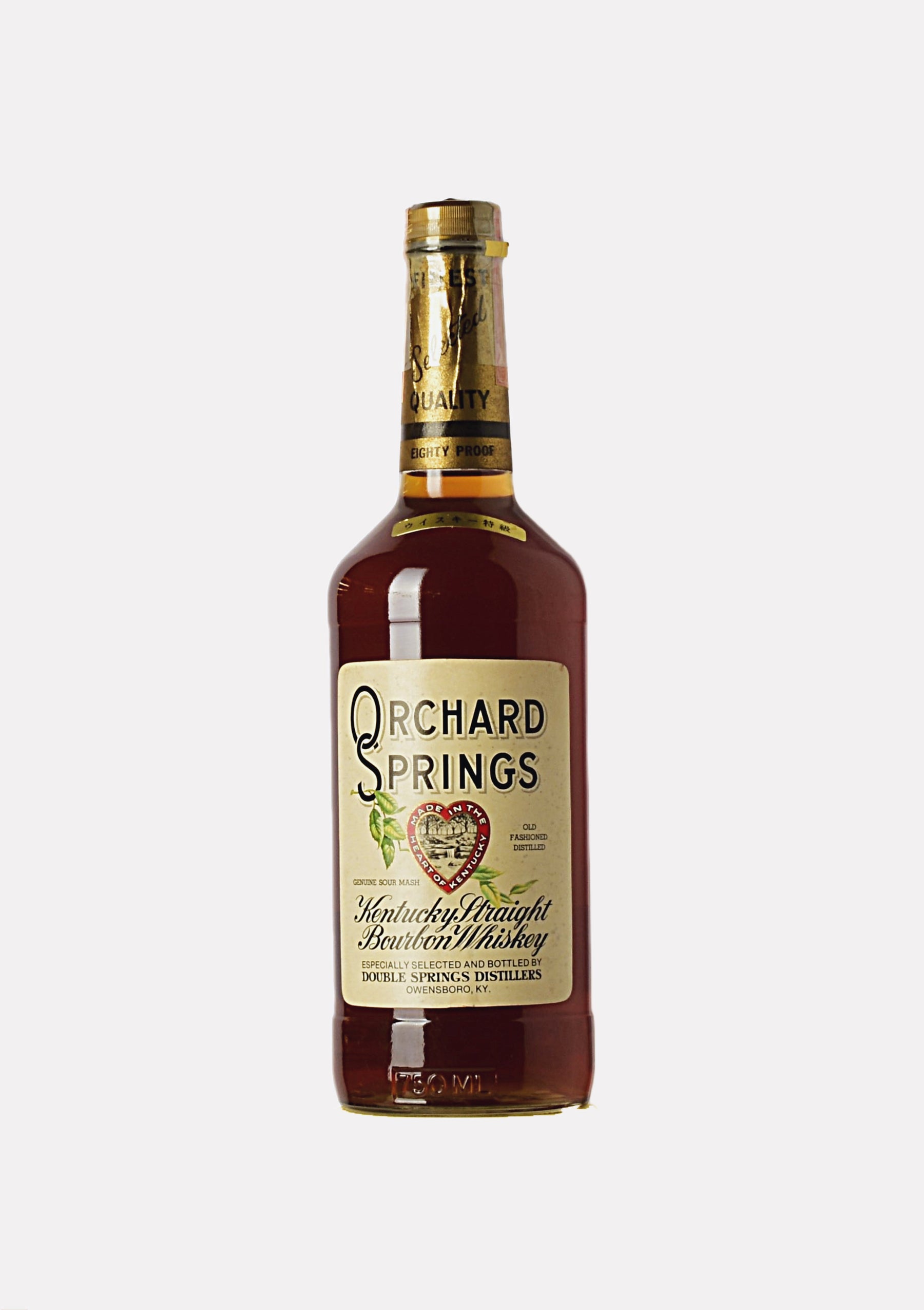 Orchard Springs Kentucky Straight Bourbon Whiskey