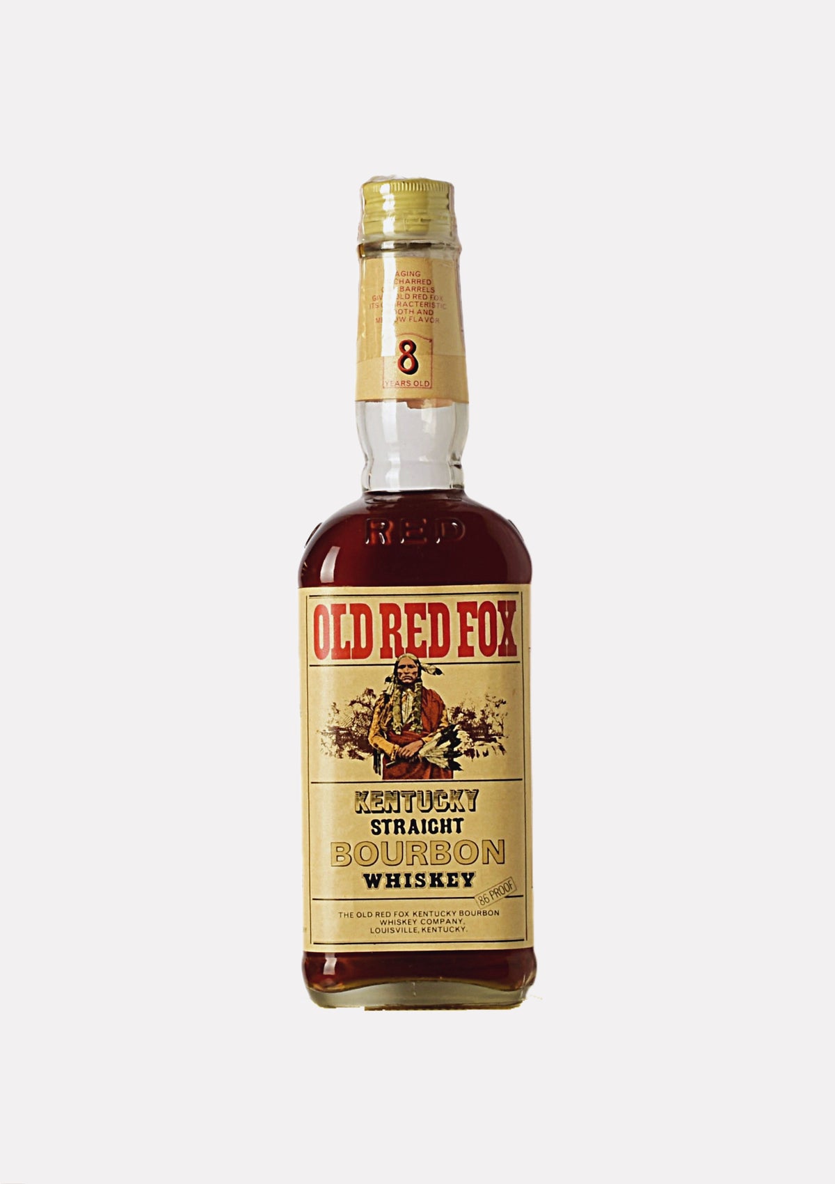 Old Red Fox Kentucky Straight Bourbon Whiskey 8 Jahre