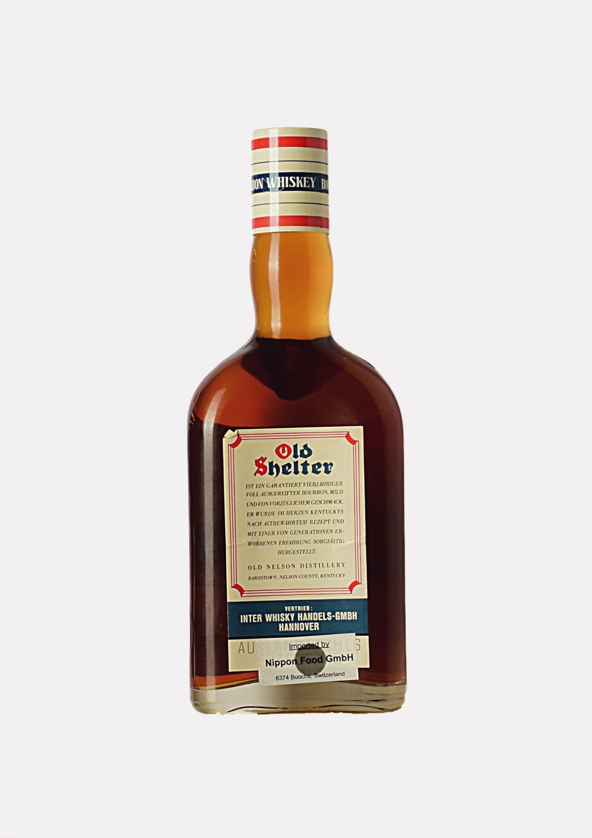 Old Shelter Kentucky Straight Bourbon Whiskey 4 Jahre