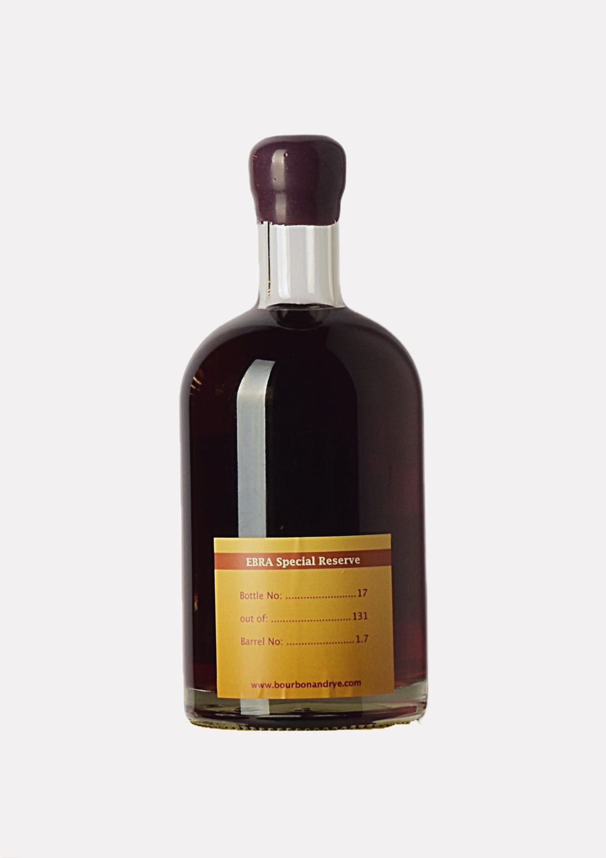 EBRA Selection 2021 Straight Bourbon Whiskey 3 years Cognac Barrel 1.7