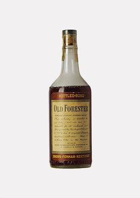 Old Forester Kentucky Straight Bourbon Whiskey Bottled in Bond