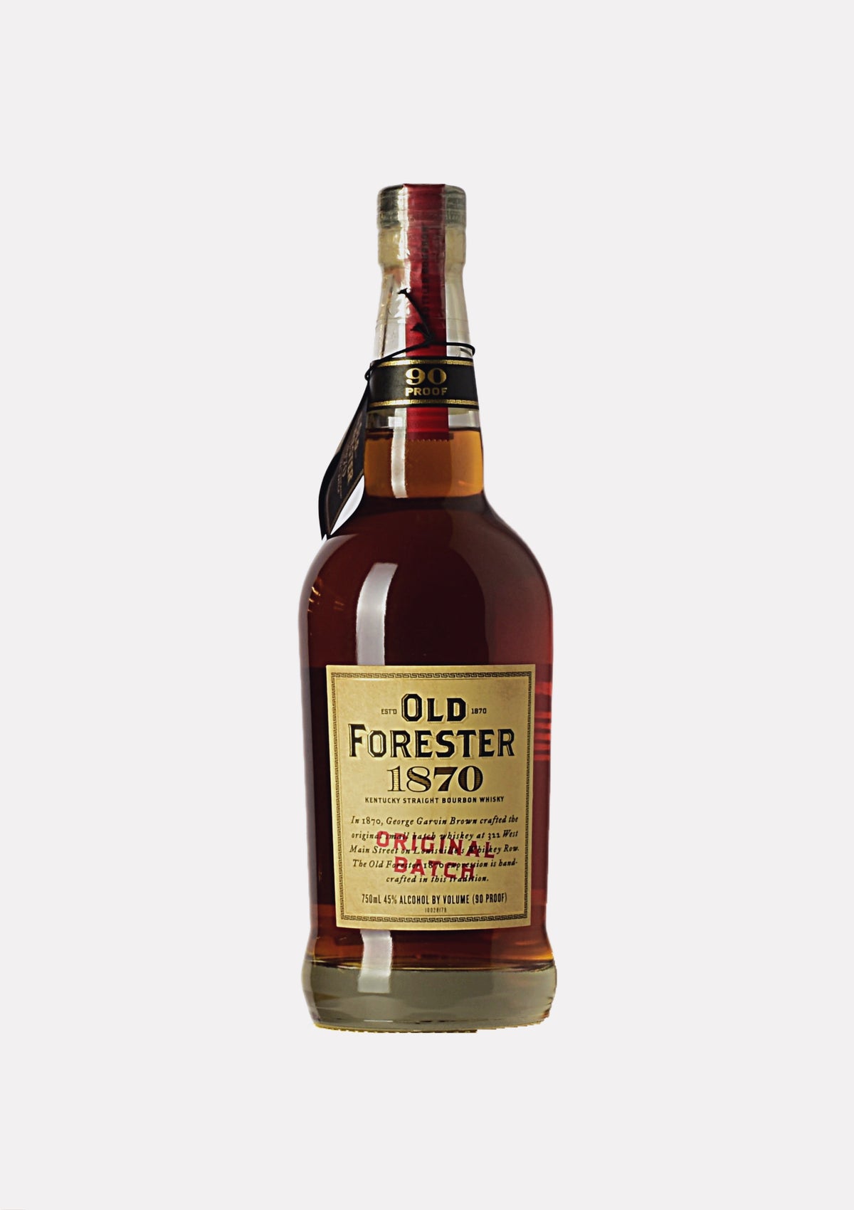 Old Forester 1870 Kentucky Straight Bourbon Whiskey Original Batch