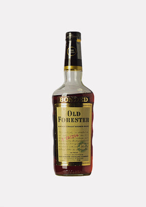 Old Forester Kentucky Straight Bourbon Whiskey Bottled in Bond