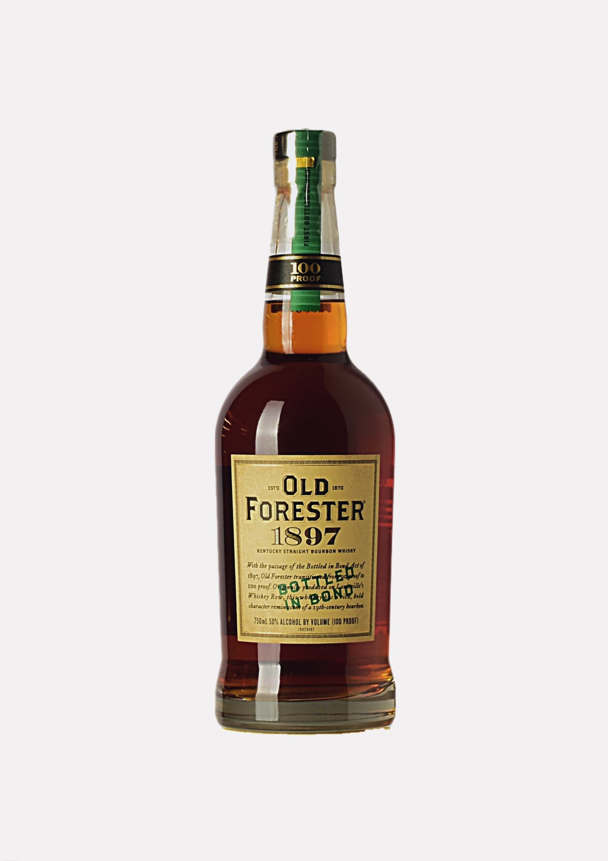 Old Forester 1897 Kentucky Straight Bourbon Whiskey 100 Proof