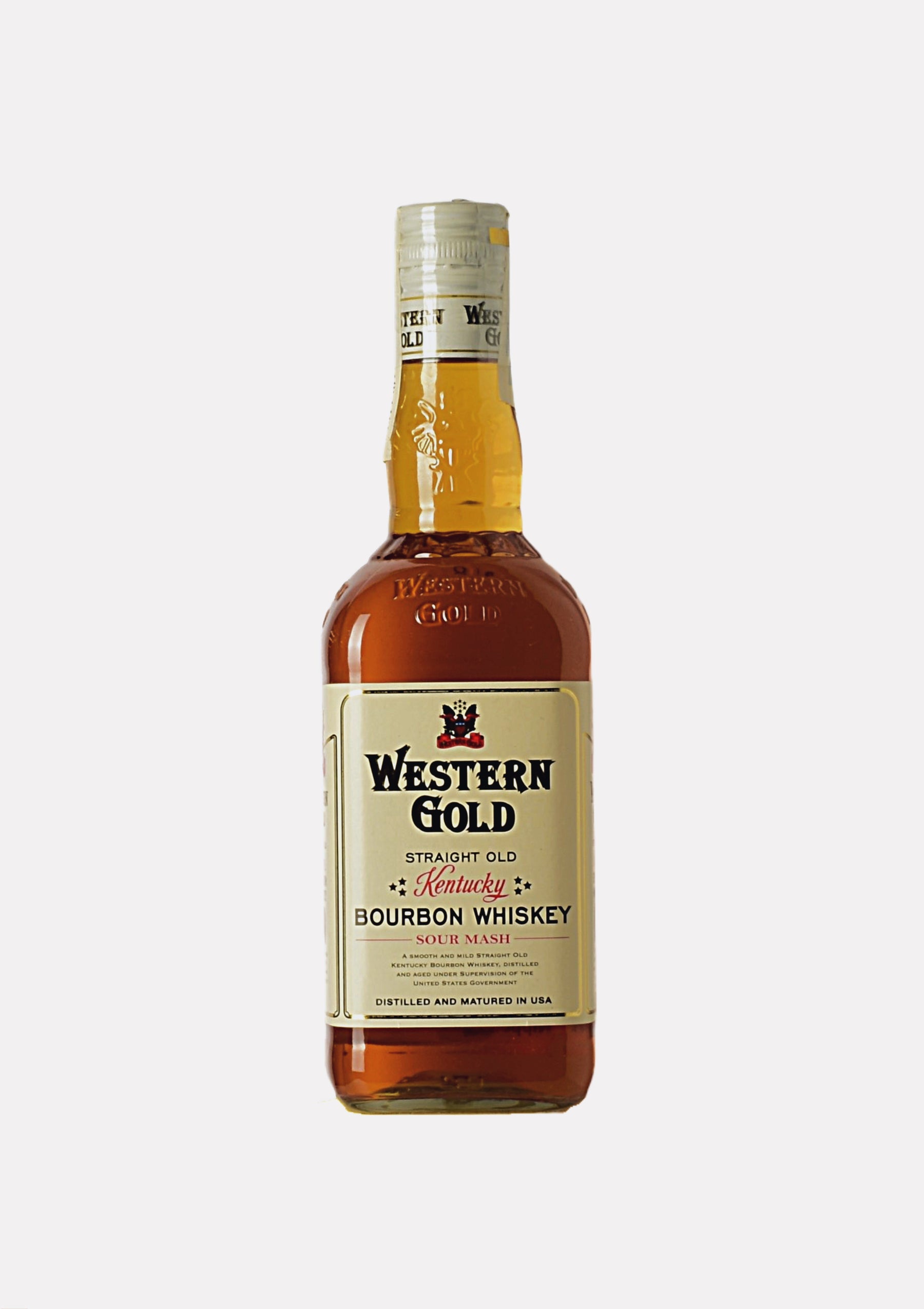 Western Gold Straight Old Kentucky Bourbon Whiskey Sour Mash