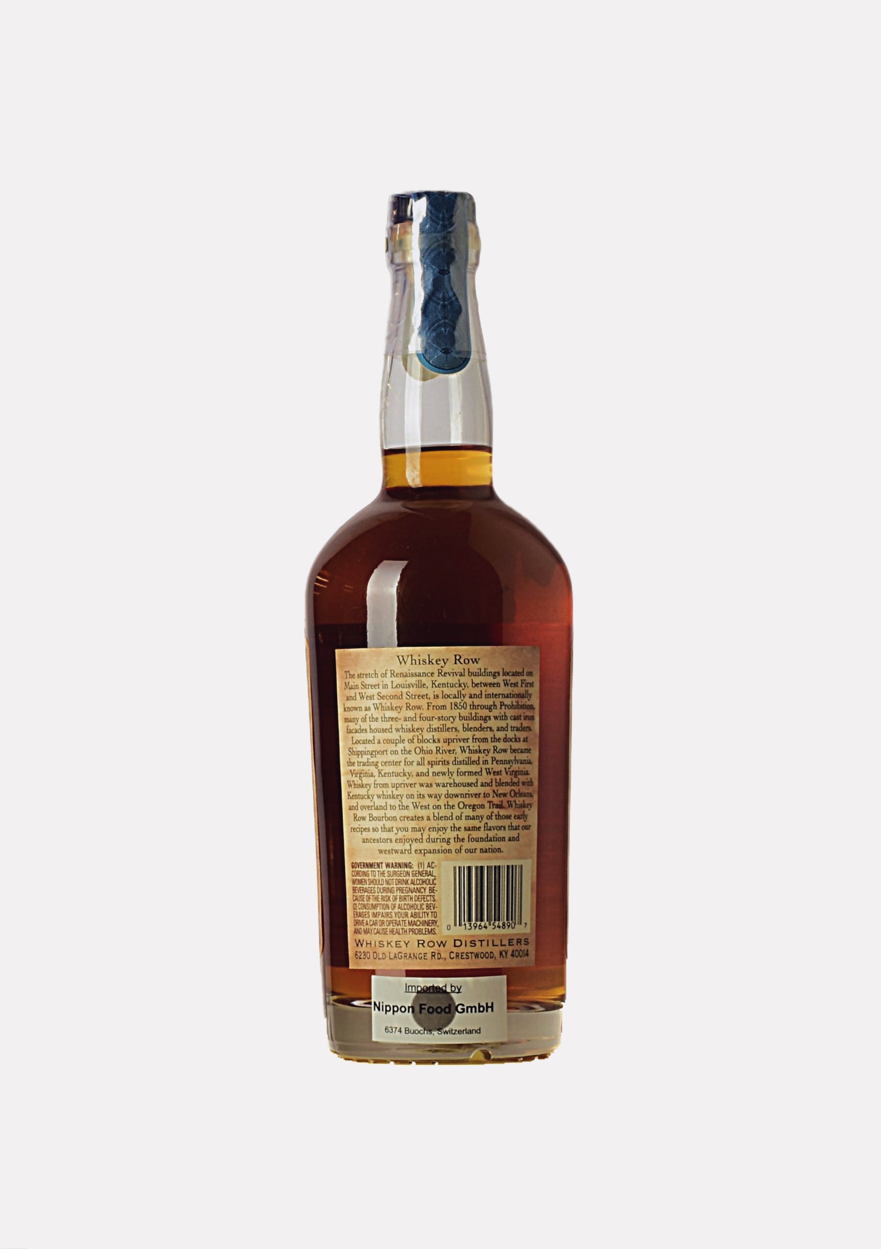 Whiskey Row Distiller`s Select Bourbon Whiskey