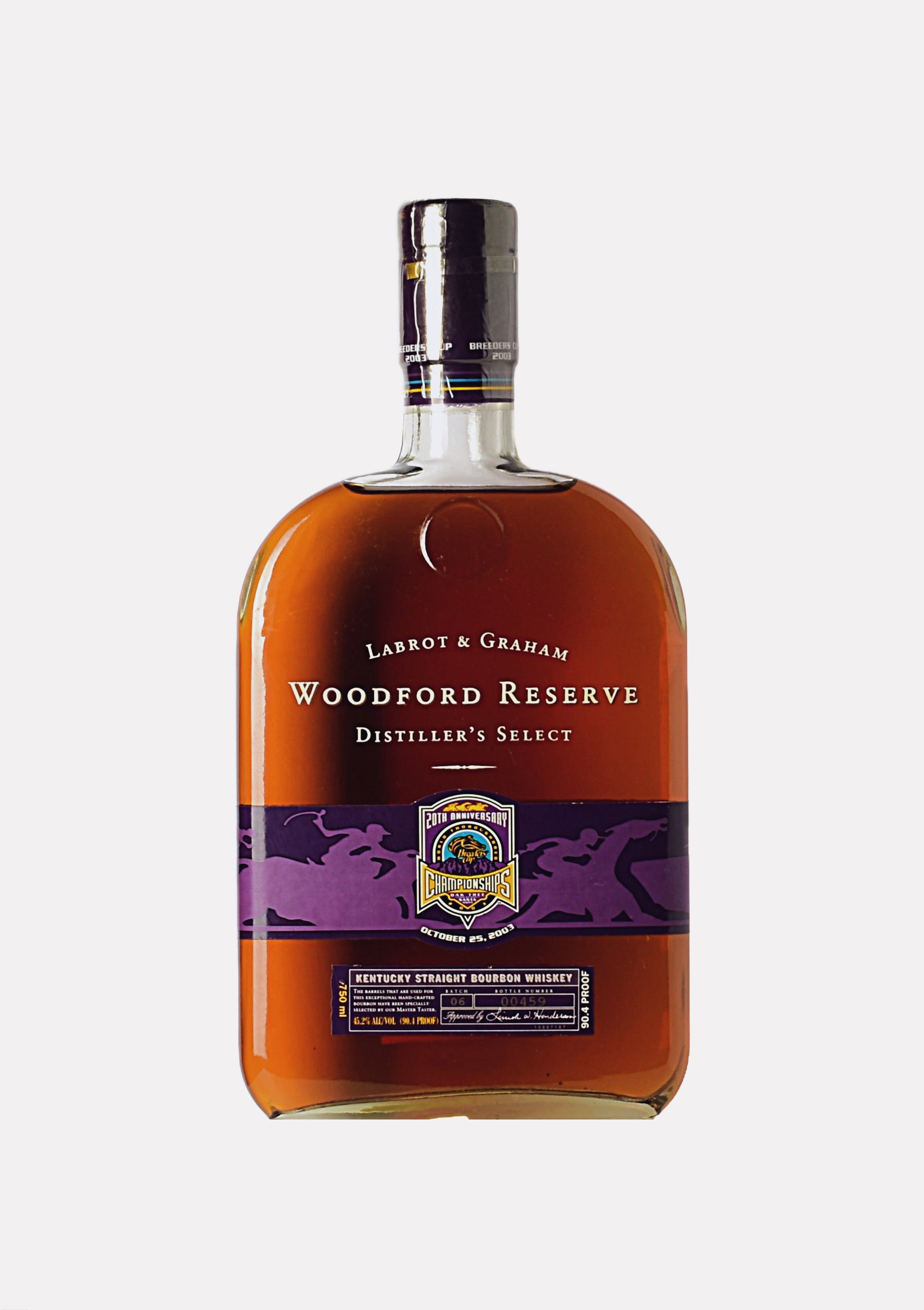 Woodford Reserve 20th Anniversary Oktober 25 2003