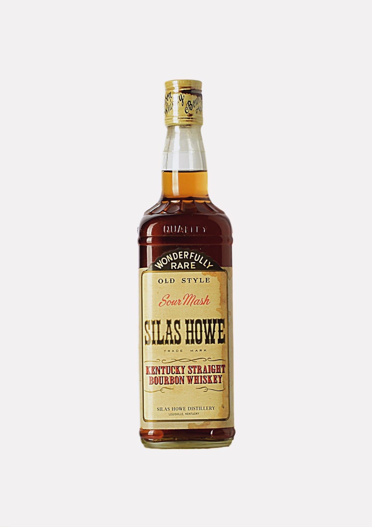 Silas Howe Kentucky Straight Bourbon Whiskey Old Style Sour Mash