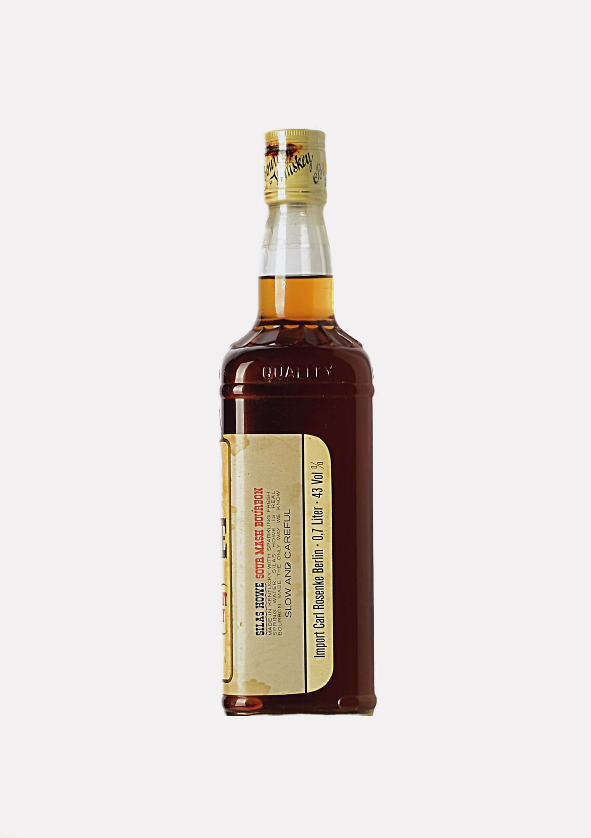 Silas Howe Kentucky Straight Bourbon Whiskey Old Style Sour Mash