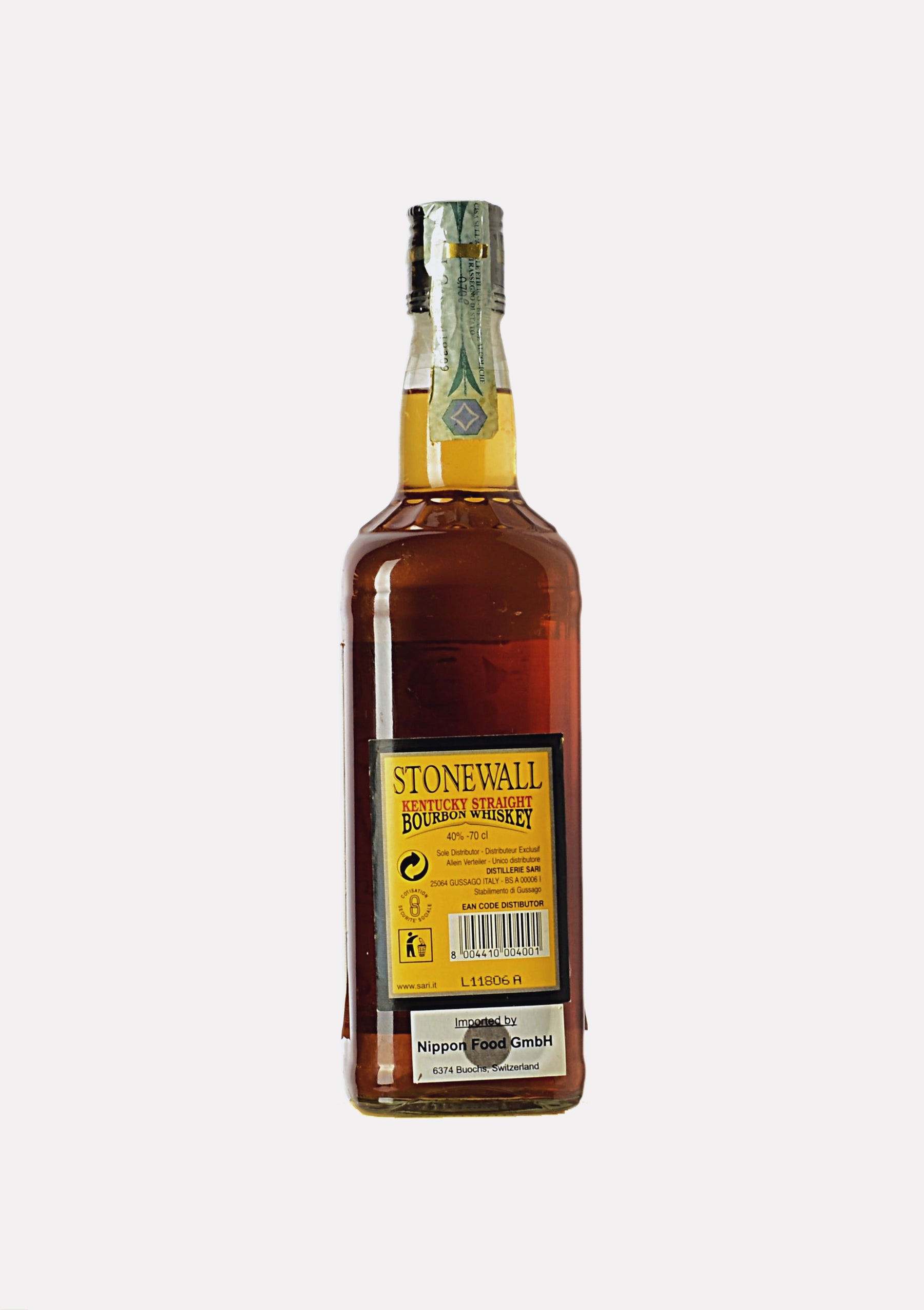 Stonewall Kentucky Straight Bourbon Whiskey