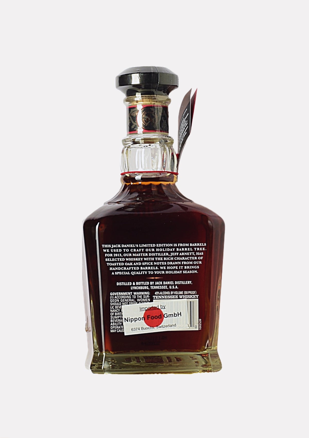 Jack Daniel`s Holiday Select Tennessee Whiskey Limited Edition 2013