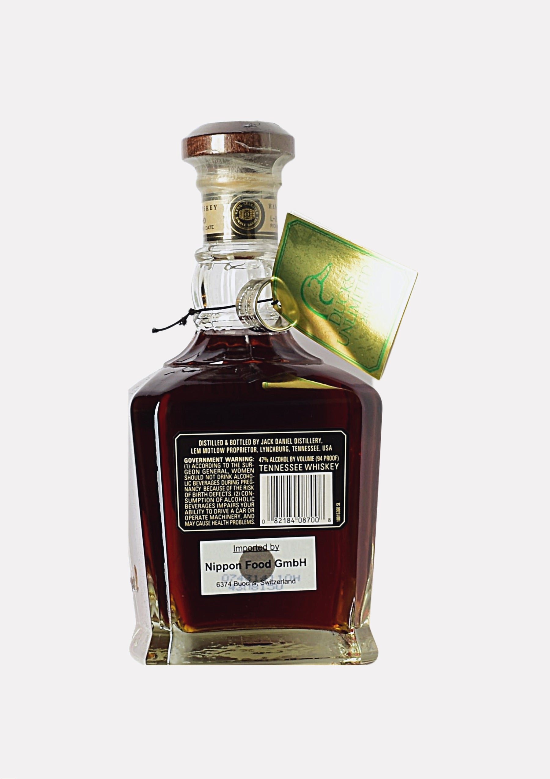 Jack Daniel`s Single Barrel Select Tennessee Whiskey Ducks Unlimited 2010