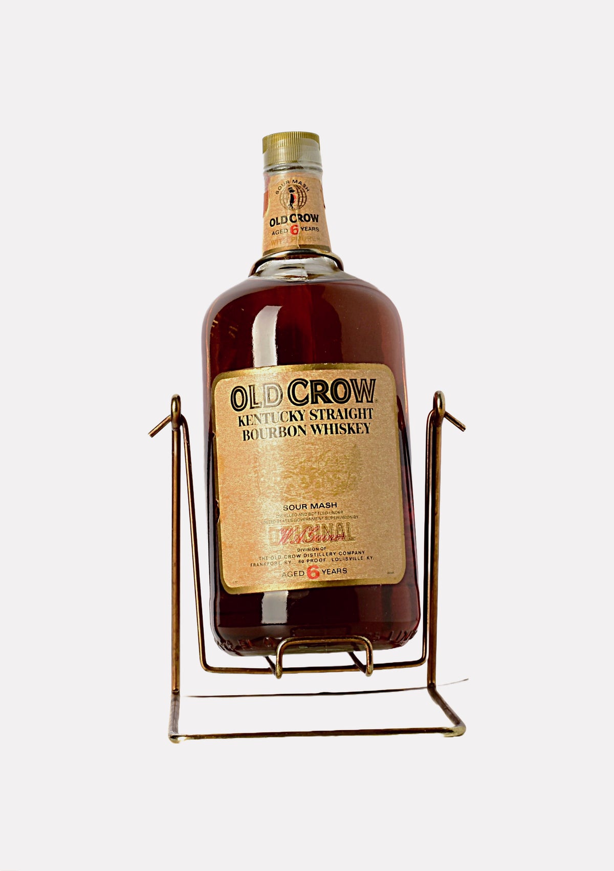 Old Crow Kentucky Straight Bourbon Whiskey 6 Jahre