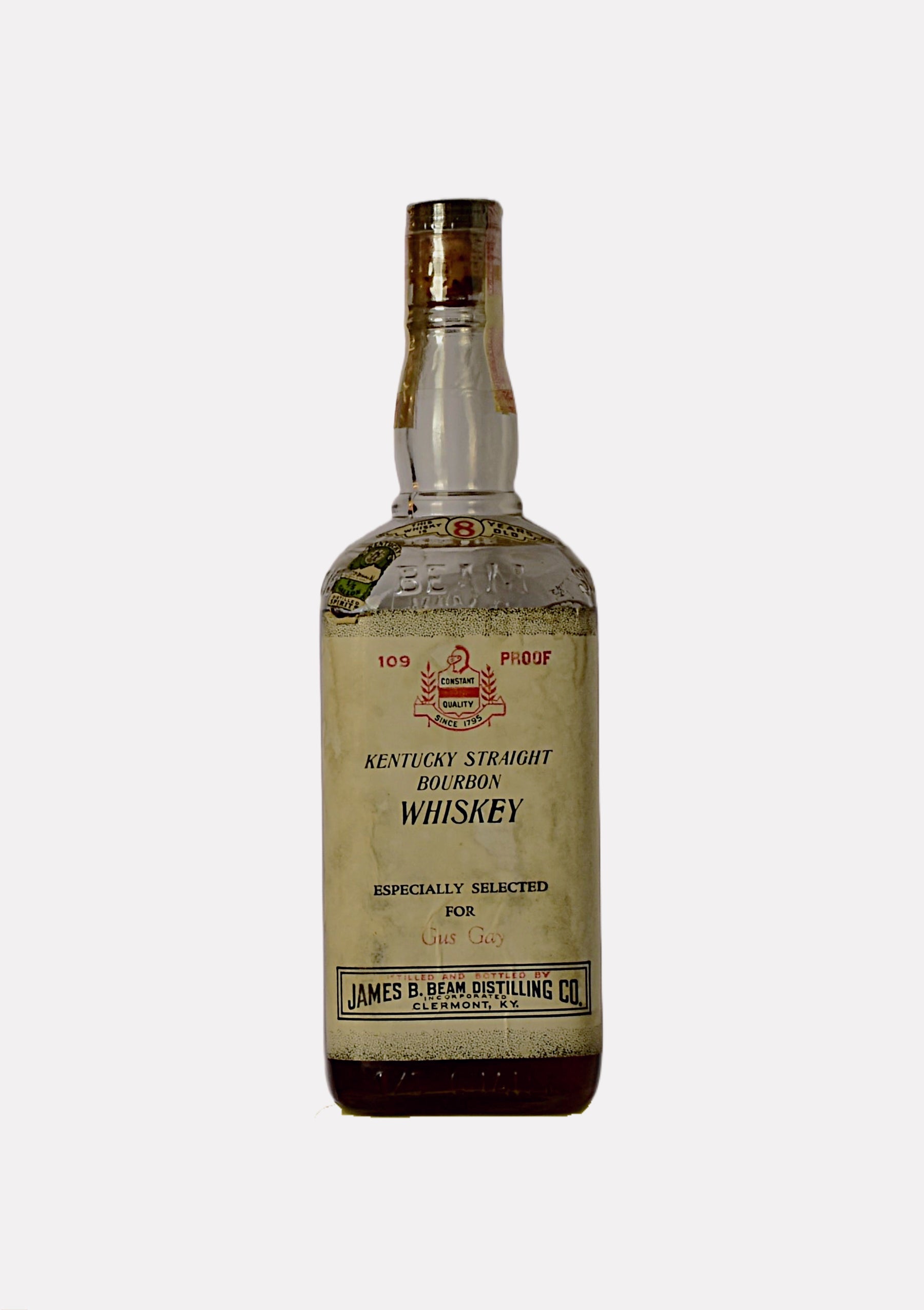 Jim Beam Kentucky Straight Bourbon Whiskey 8 Jahre