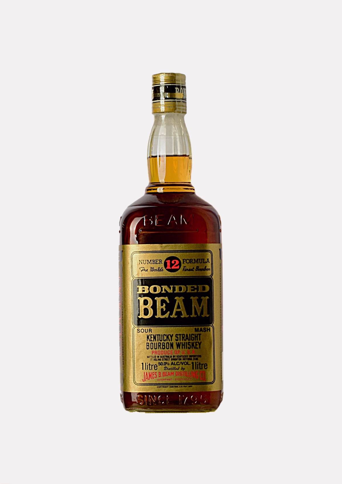 Jim Beam Bonded Beam Kentucky Straight Bourbon Whiskey