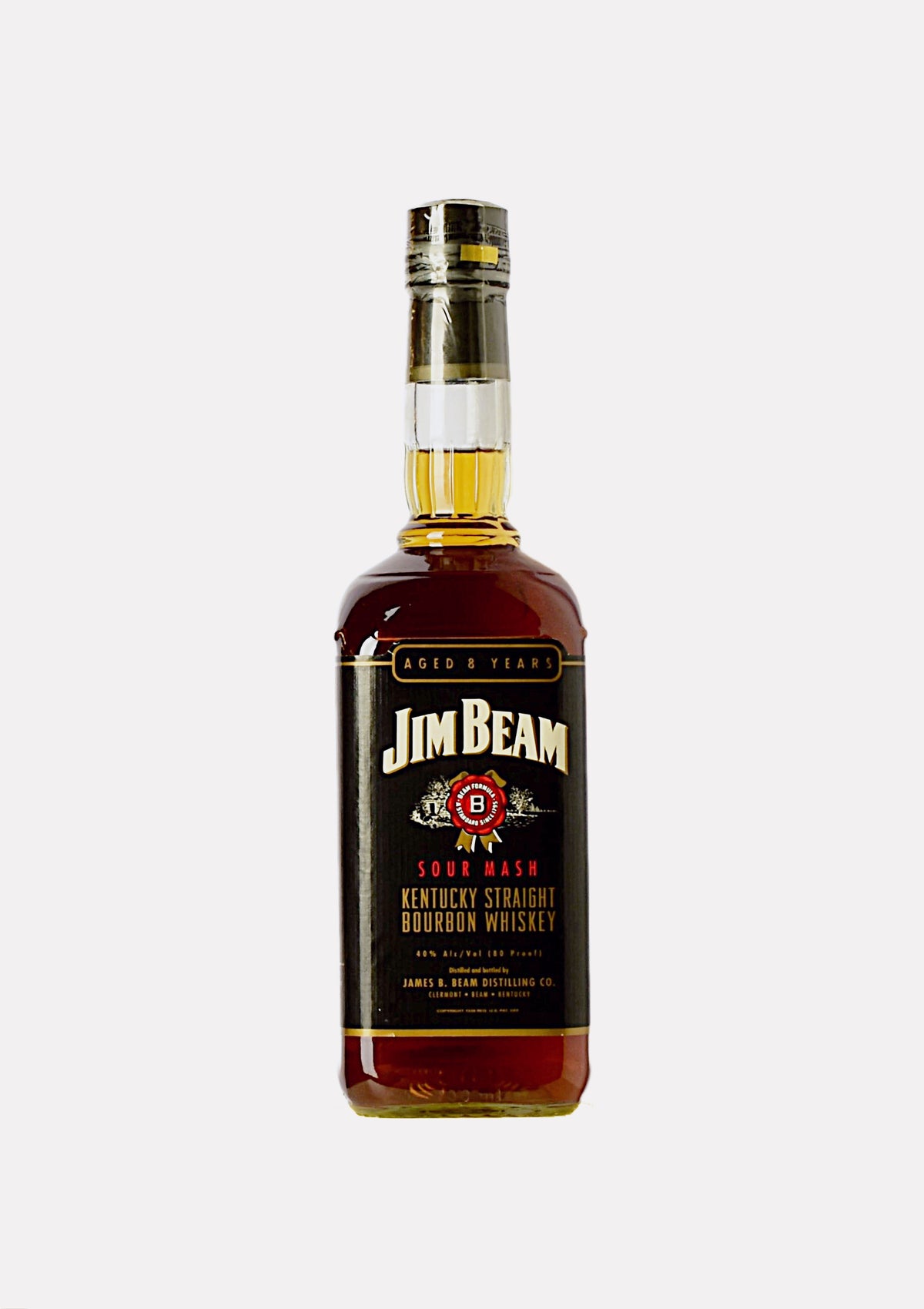 Jim Beam Sour Mash Kentucky Straight Bourbon Whiskey 8 Jahre