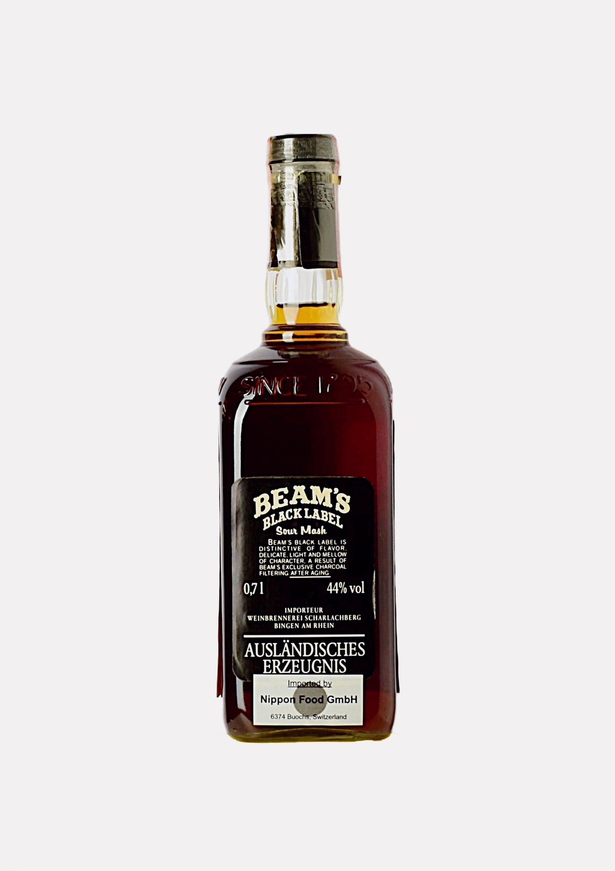 Beam`s Black Label Sour Mash Kentucky Straight Bourbon Whiskey 101 Months