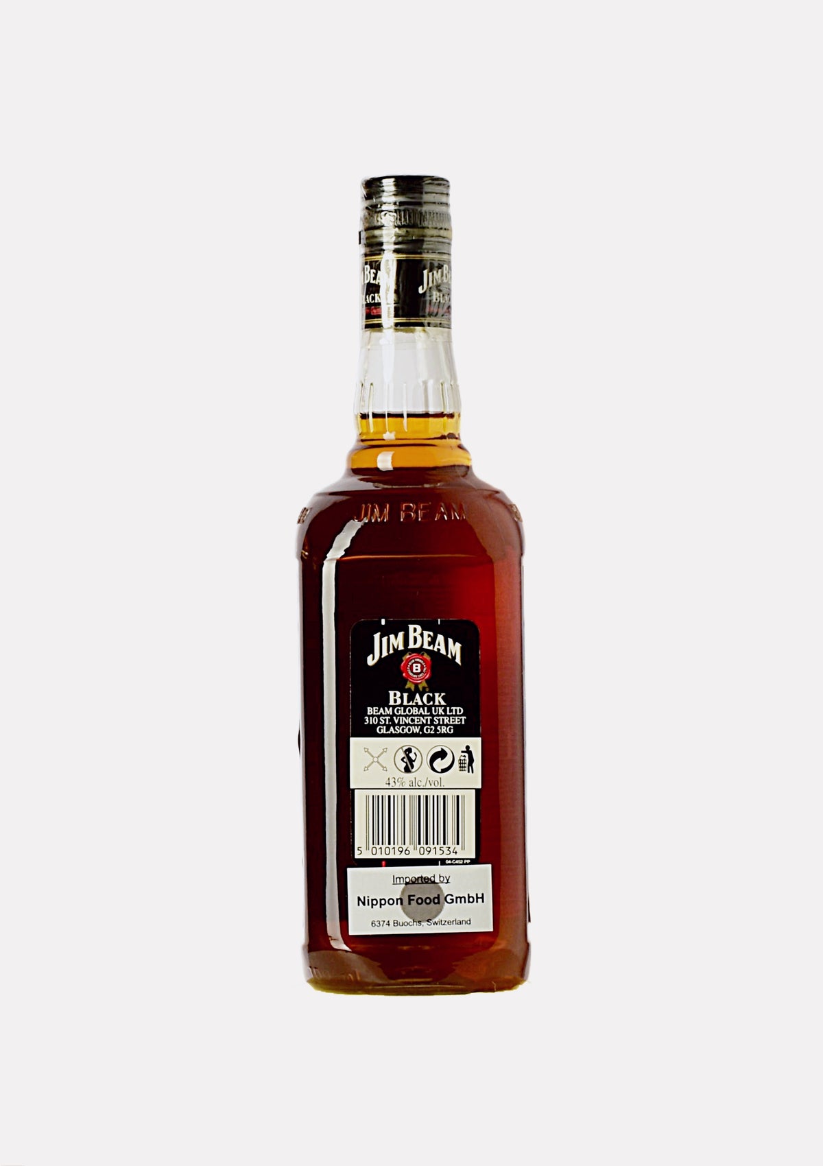 Jim Beam Black Sour Mash Kentucky Straight Bourbon Whiskey