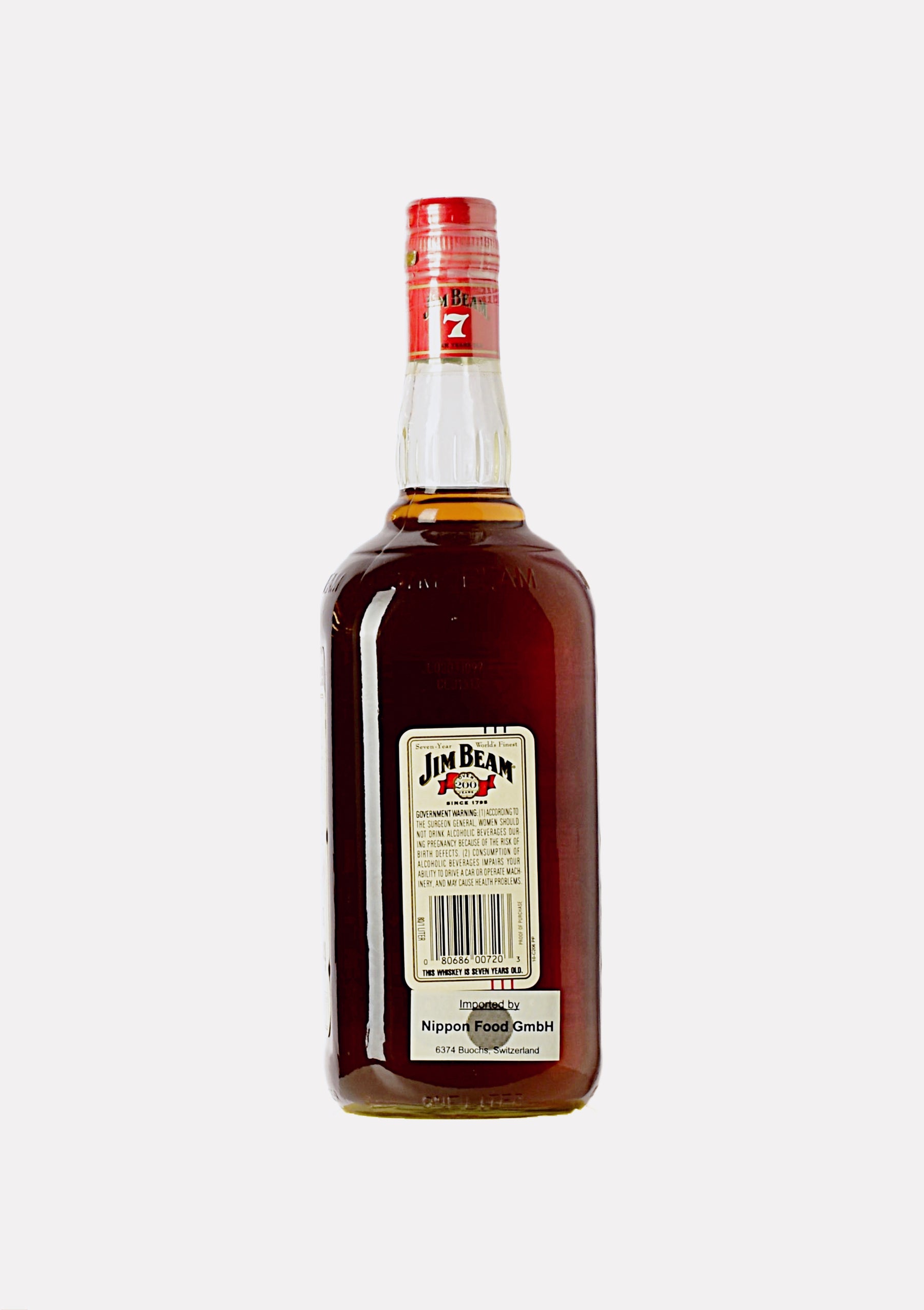 Jim Beam Kentucky Straight Bourbon Whiskey 7 Jahre