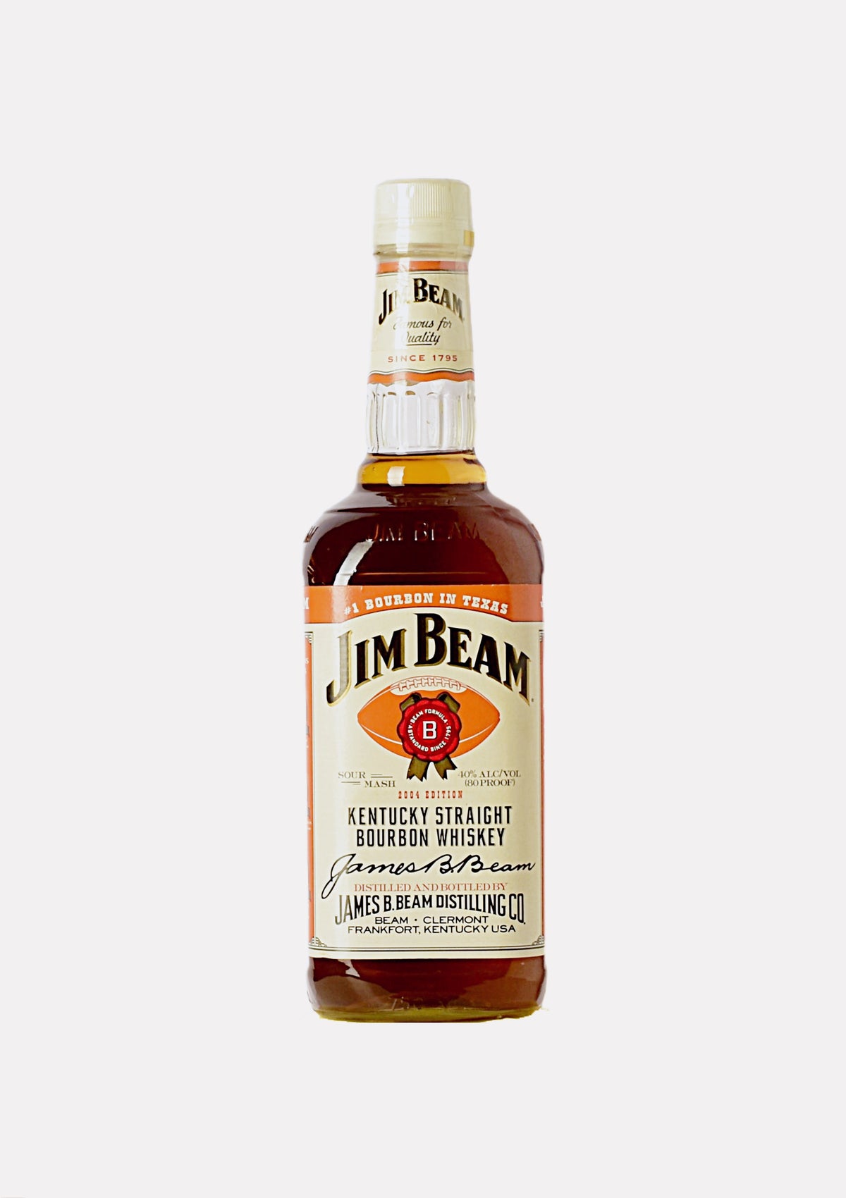 Jim Beam Kentucky Straight Bourbon Whiskey 2004 Edition