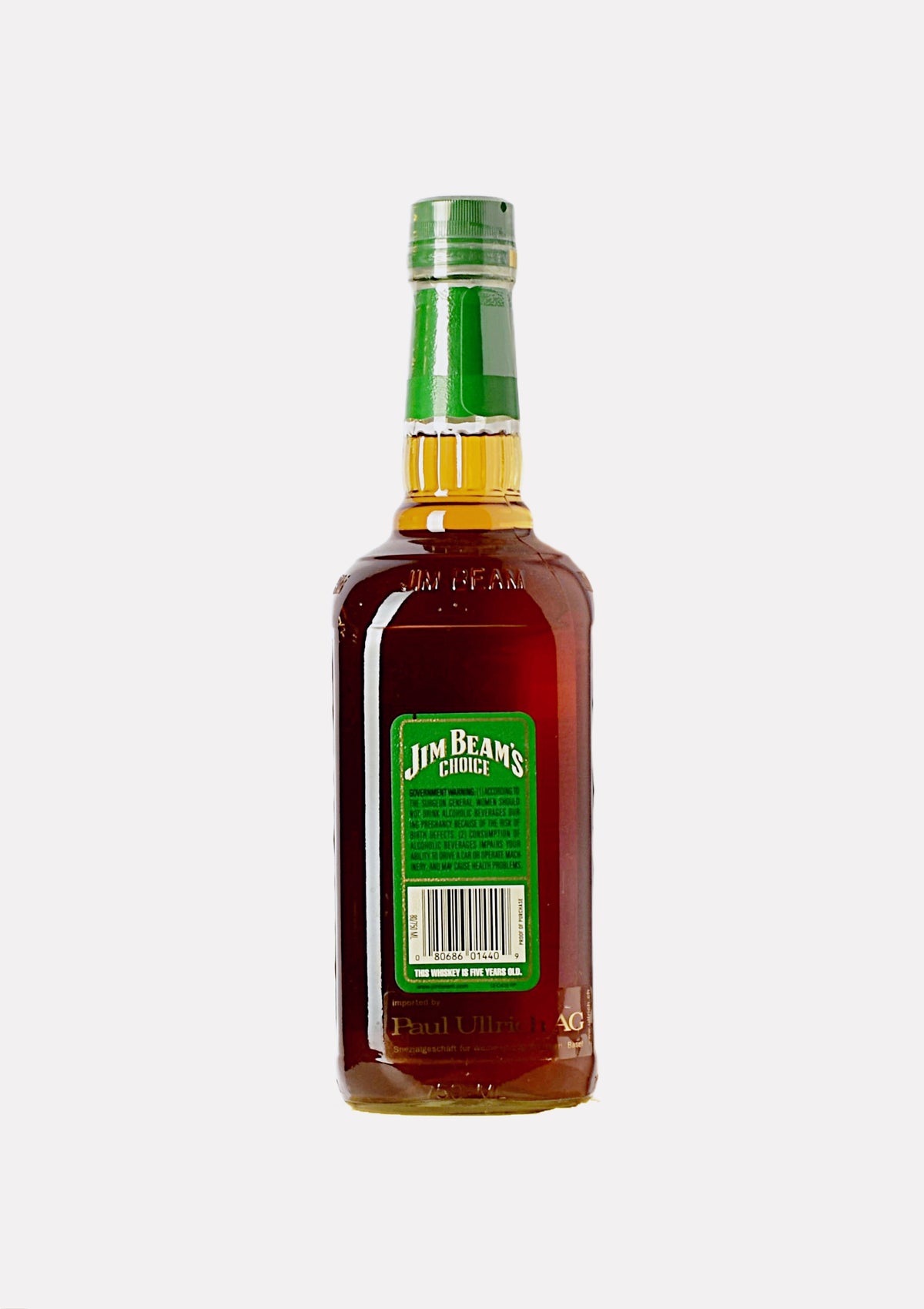 Jim Beam`s Choice Kentucky Straight Bourbon Whiskey 5 Jahre