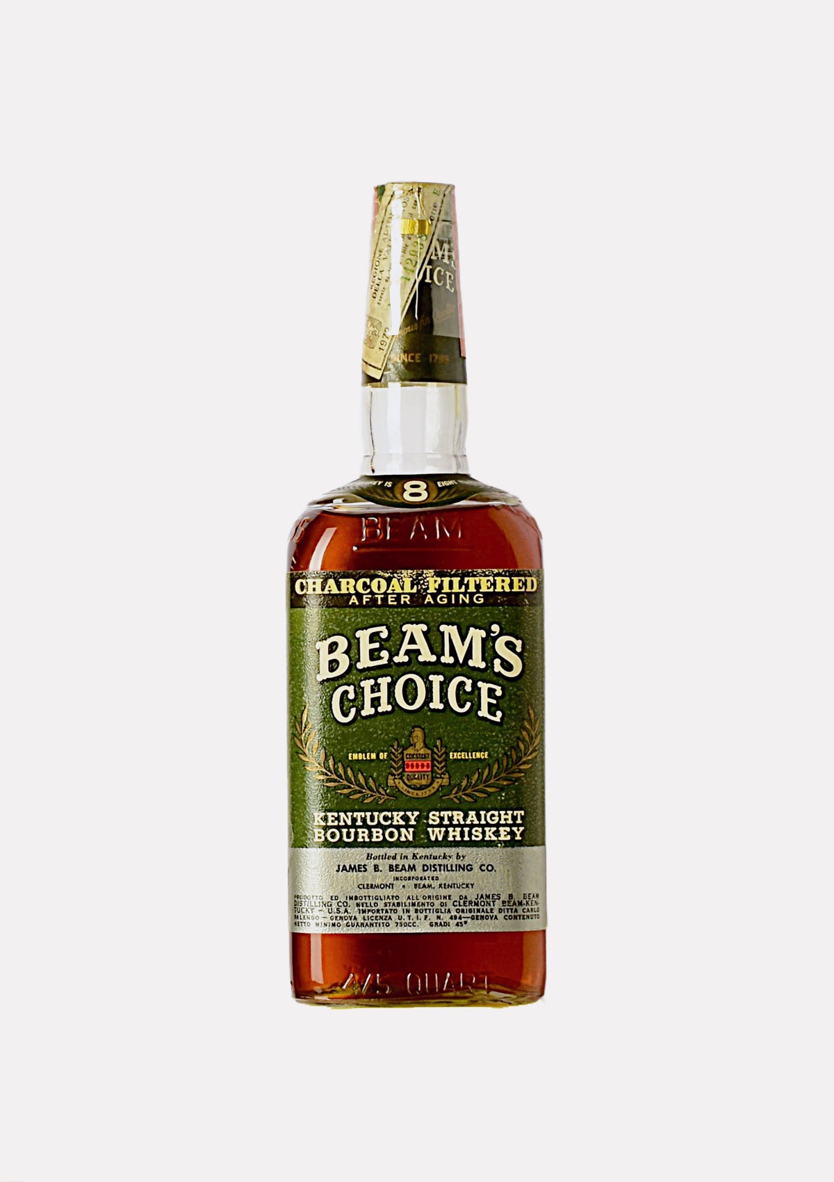 Beam`s Choice Kentucky Straight Bourbon Whiskey 8 Jahre