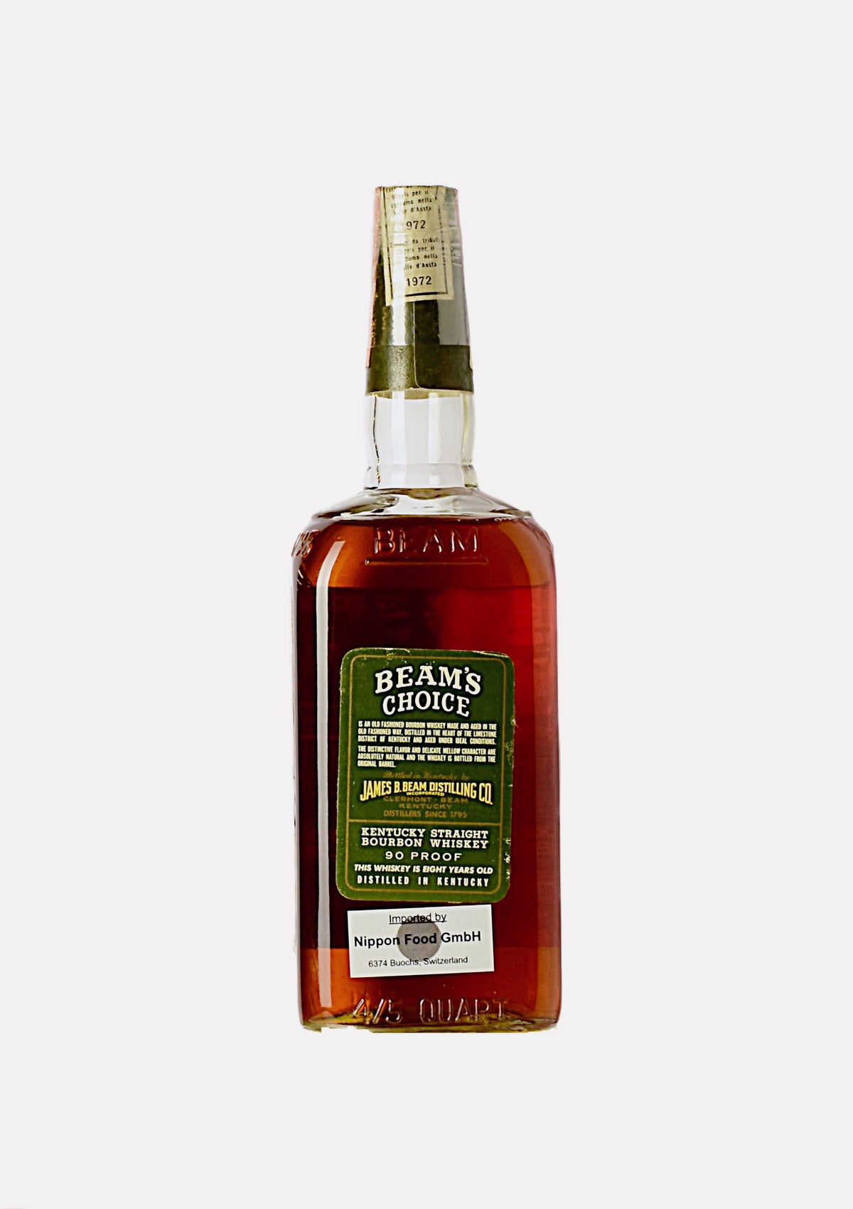 Beam`s Choice Kentucky Straight Bourbon Whiskey 8 Jahre