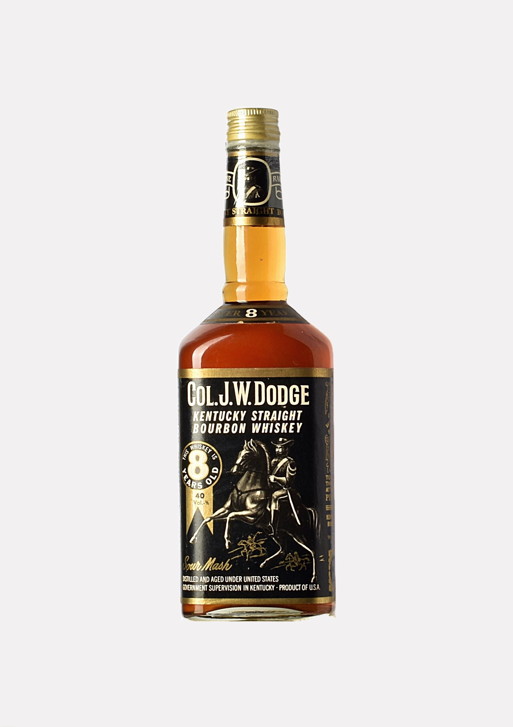 Col.J.W. Dodge Kentucky Straight Bourbon Whiskey 8 Jahre