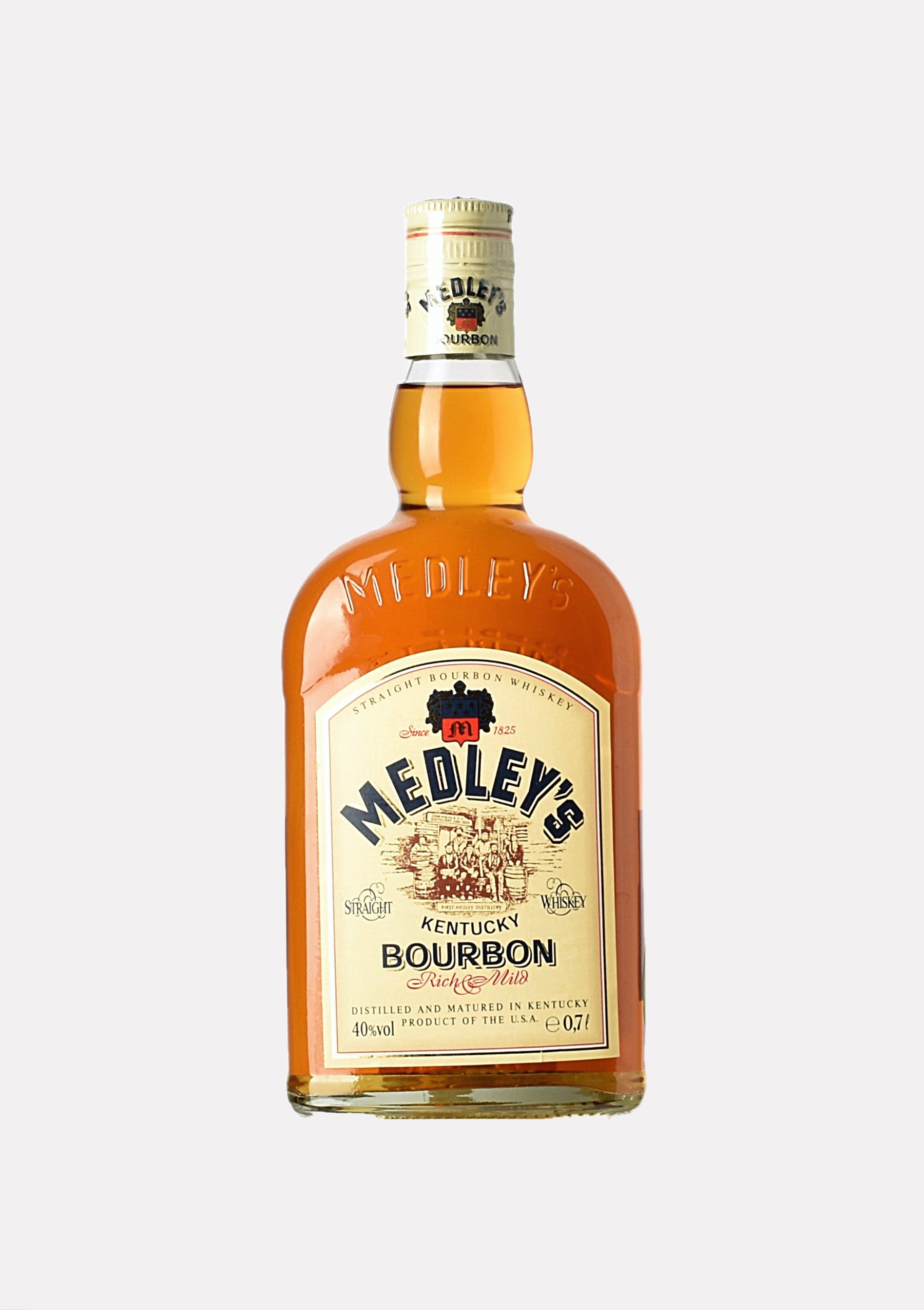 Medley`s Kentucky Straight Bourbon Whiskey