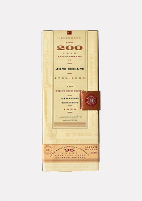 Jim Beam 1795- 1995 200th Anniversary Limited Edition 75 month