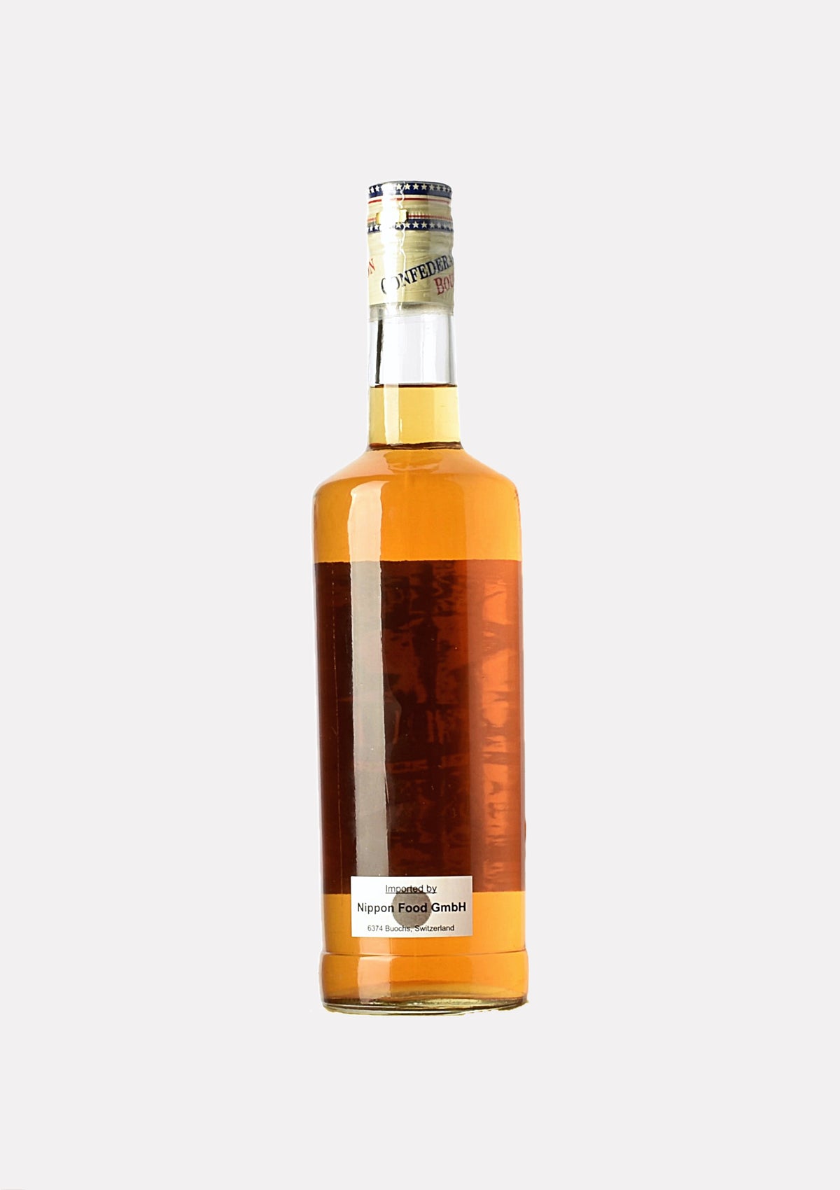 Confederate Genuine Sour Mash Kentucky Straight Bourbon Whiskey