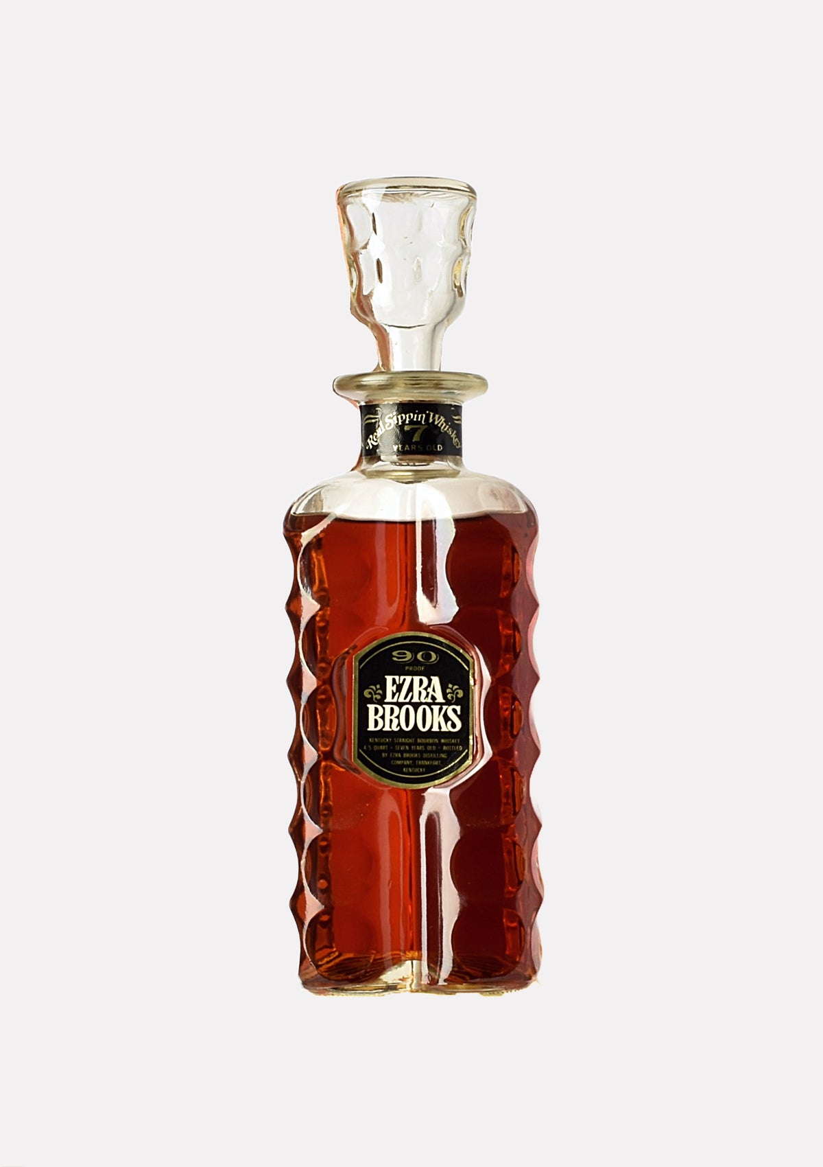 Ezra Brooks Kentucky Straight Bourbon Whiskey 7 Jahre