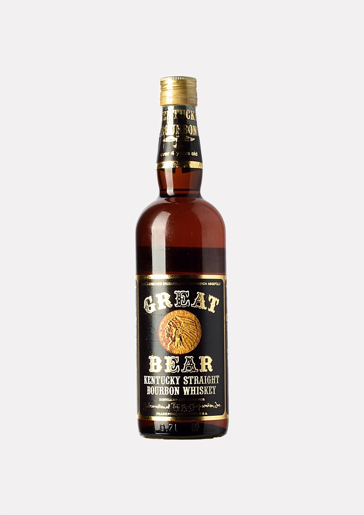 Great Bear Kentucky Straight Bourbon Whiskey 4 Jahre
