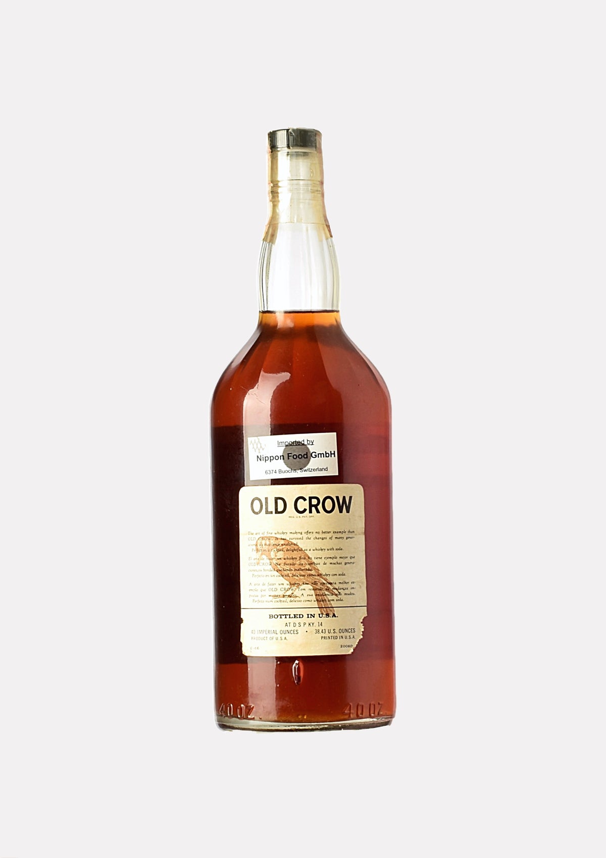 Old Crow Kentucky Straight Bourbon Whiskey