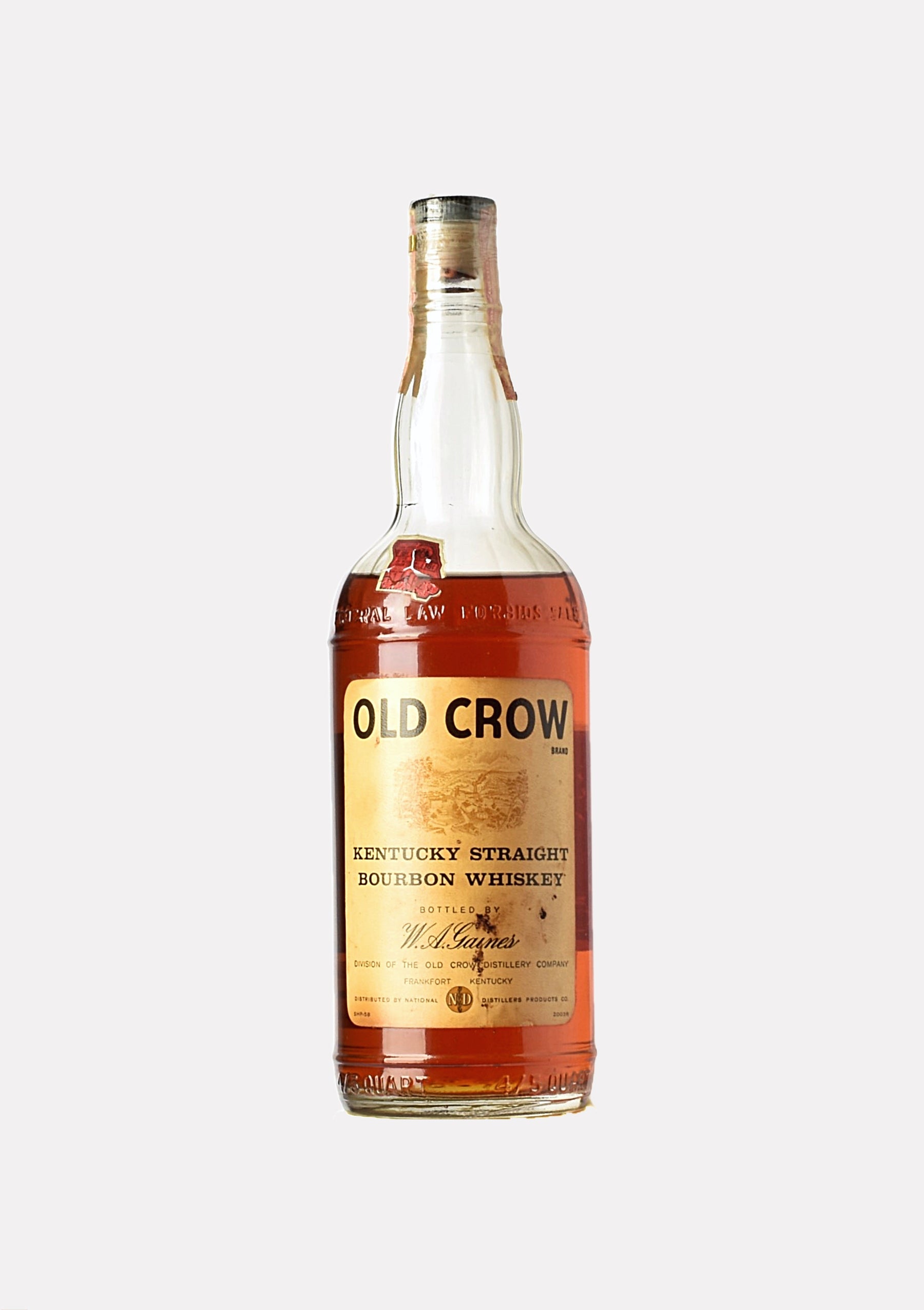 Old Crow Kentucky Straight Bourbon Whiskey 4 Jahre