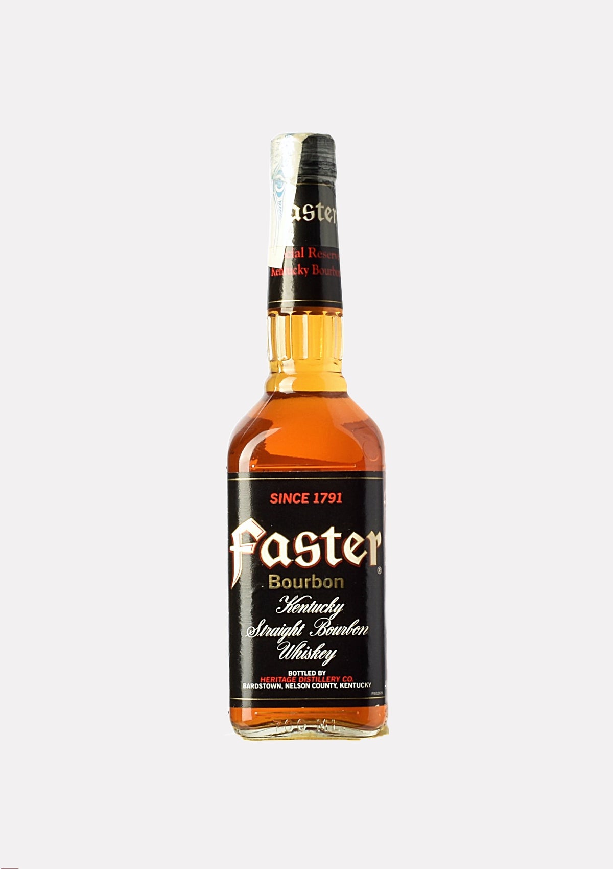 Faster Kentucky Straight Bourbon WHiskey