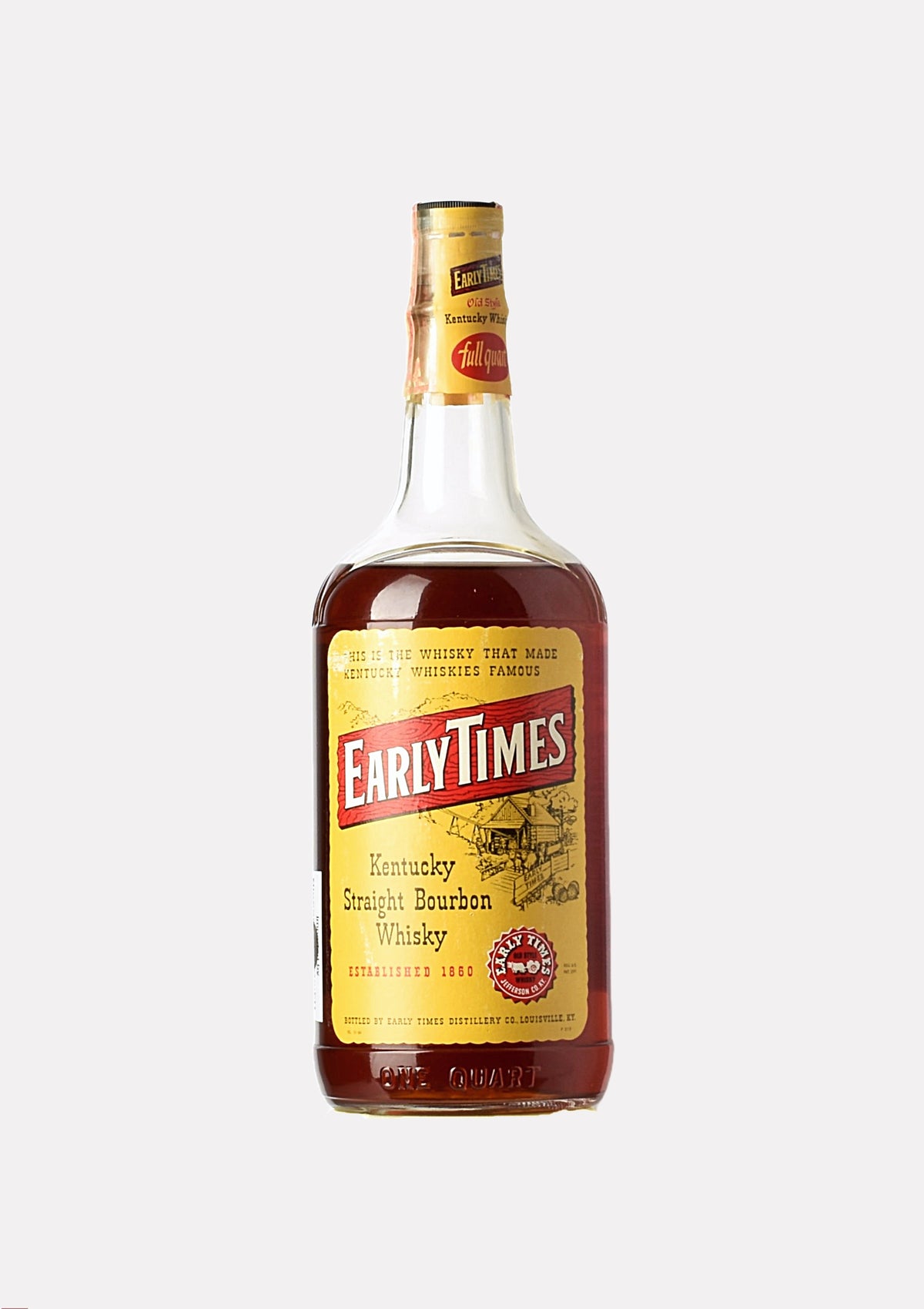 Early Times Kentucky Straight Bourbon Whiskey 4 Jahre