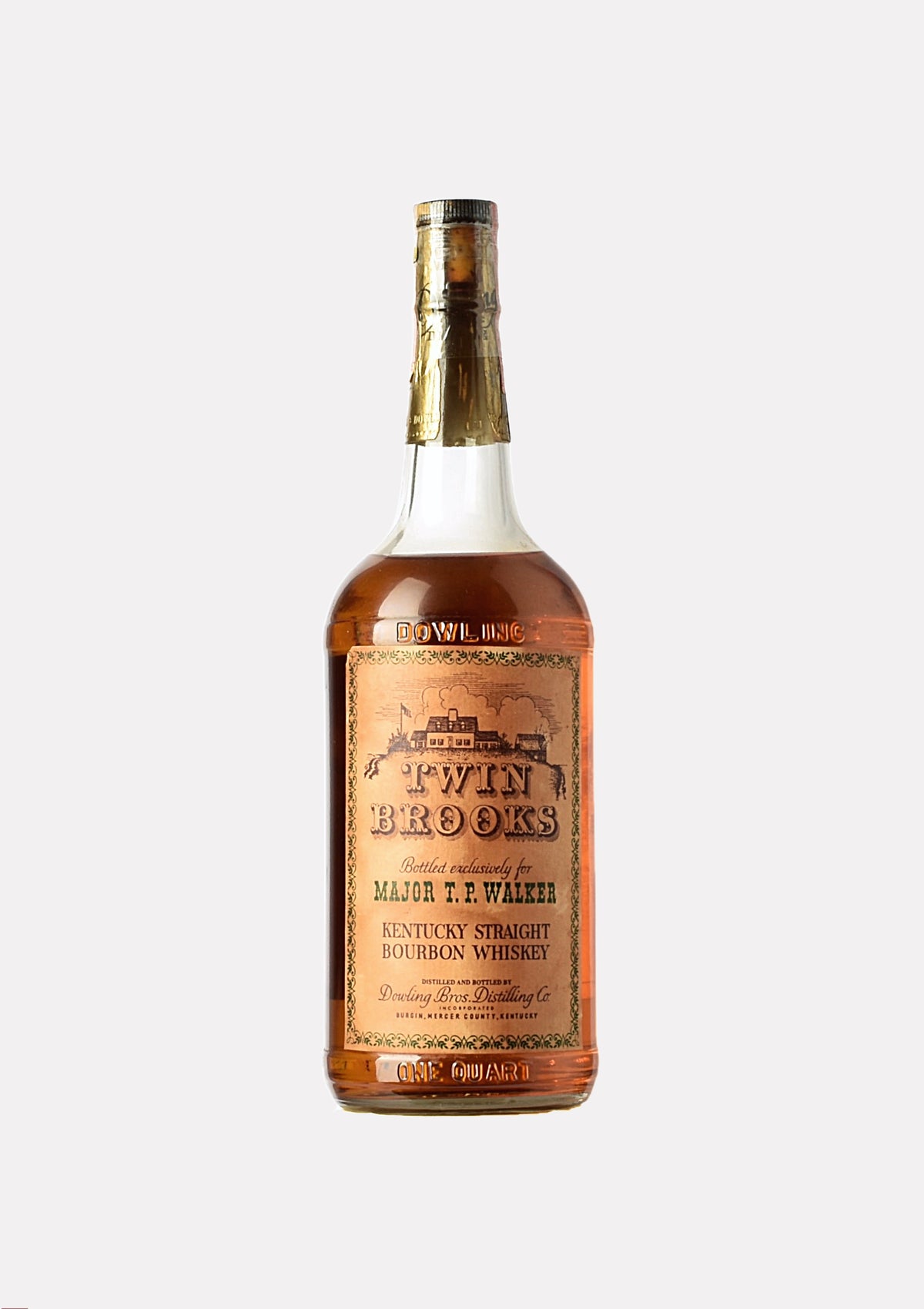 Twin Brooks Kentucky Straight Bourbon Whiskey 100 Proof 6 Jahre