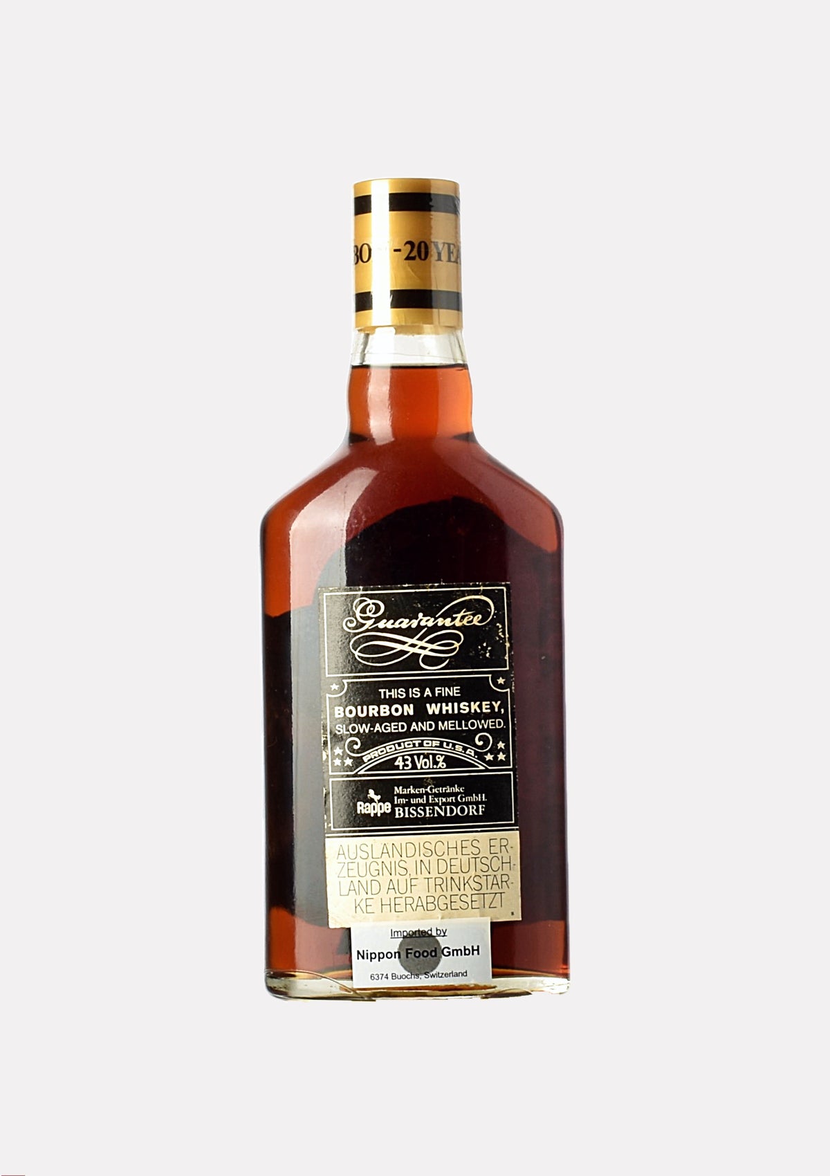 Longtrail Straight Bourbon Whiskey 20 Jahre