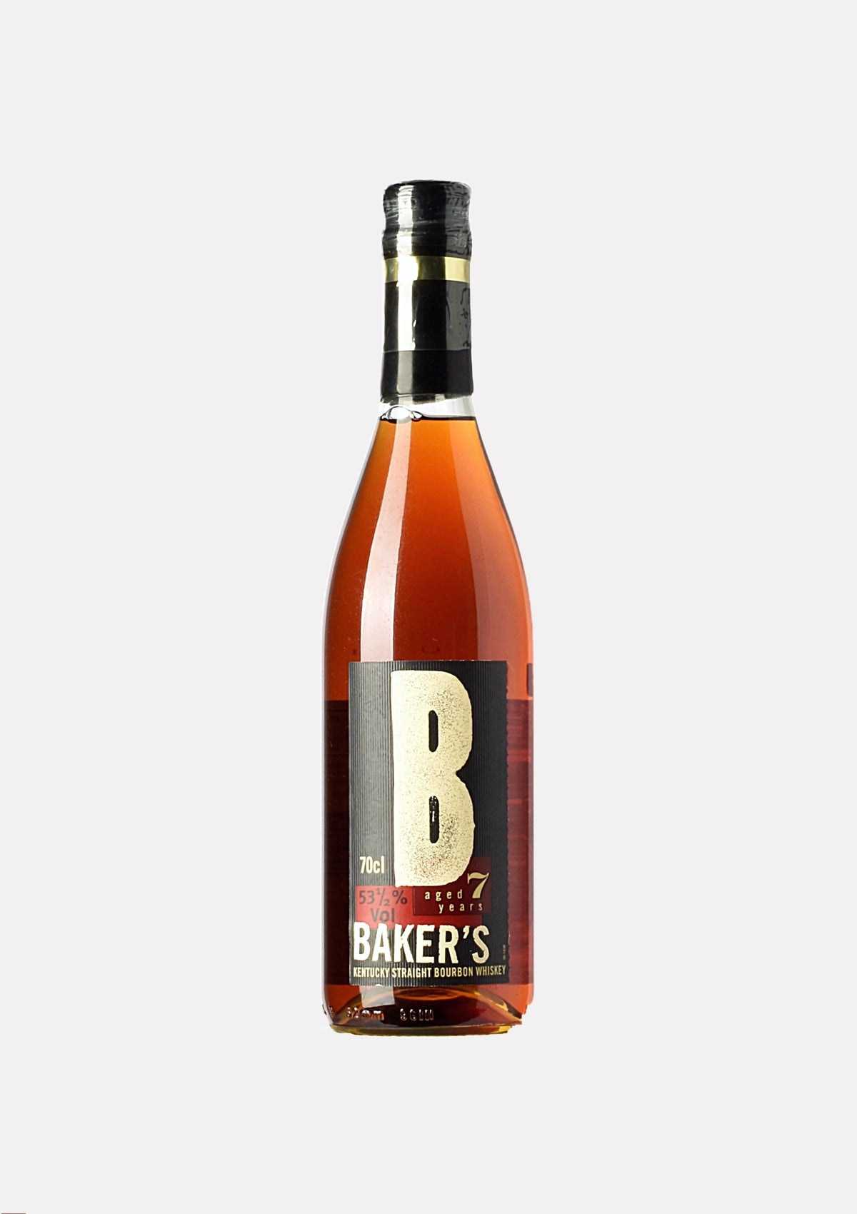 Baker`s Kentucky Straight Bourbon Whiskey 7 Jahre 107 Proof Batch: B-90-001