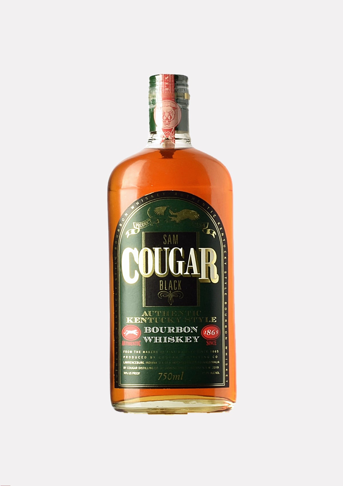 Cougar Authentic Kentucky Style Bourbon Whiskey (Australien)
