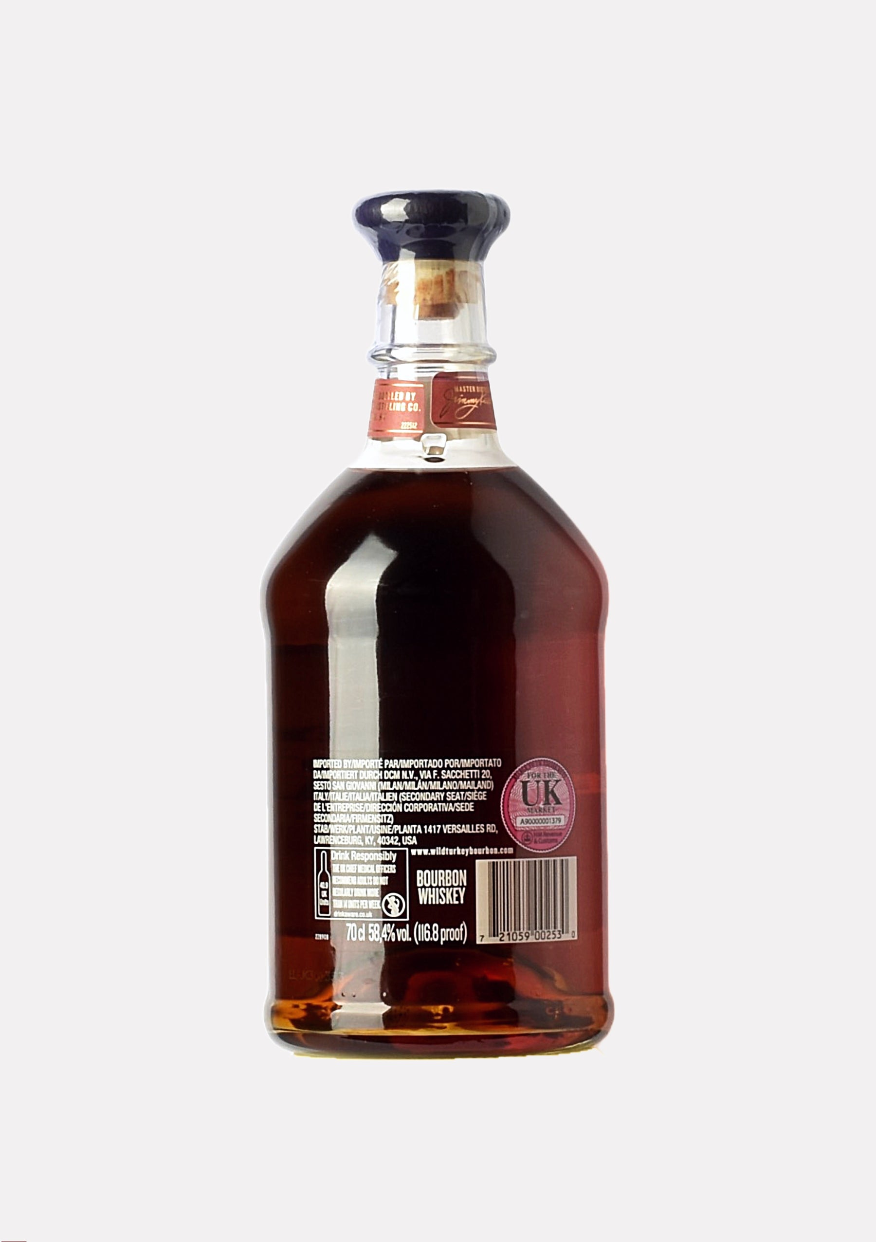 Wild Turkey Rare Breed Barrel Proof Kentucky Straight Bourbon Whiskey 116.8 Proof 2017