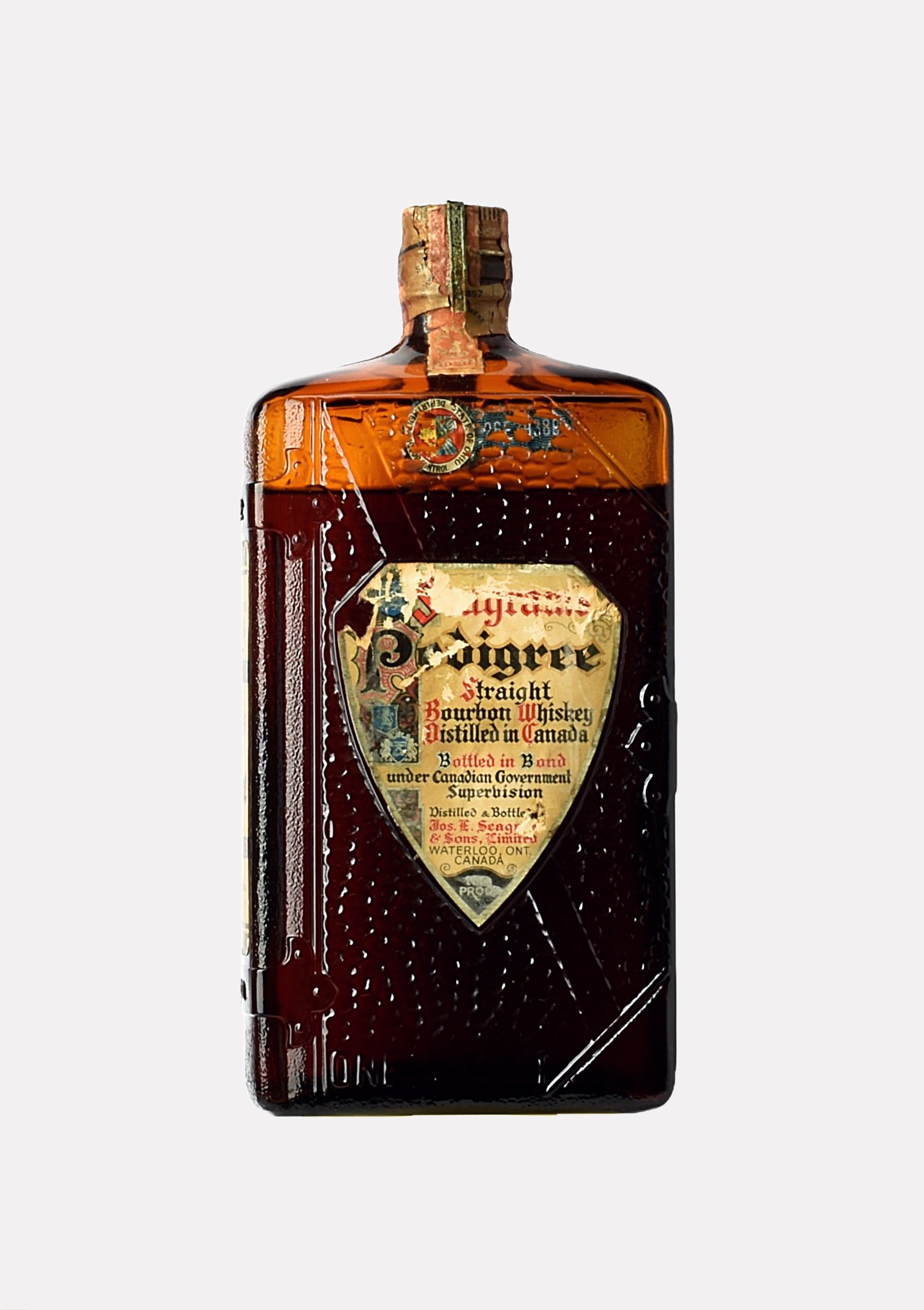 Seagram`s Pedigree 1934 Straight Bourbon, Canada 8 Jahre 100 Proof