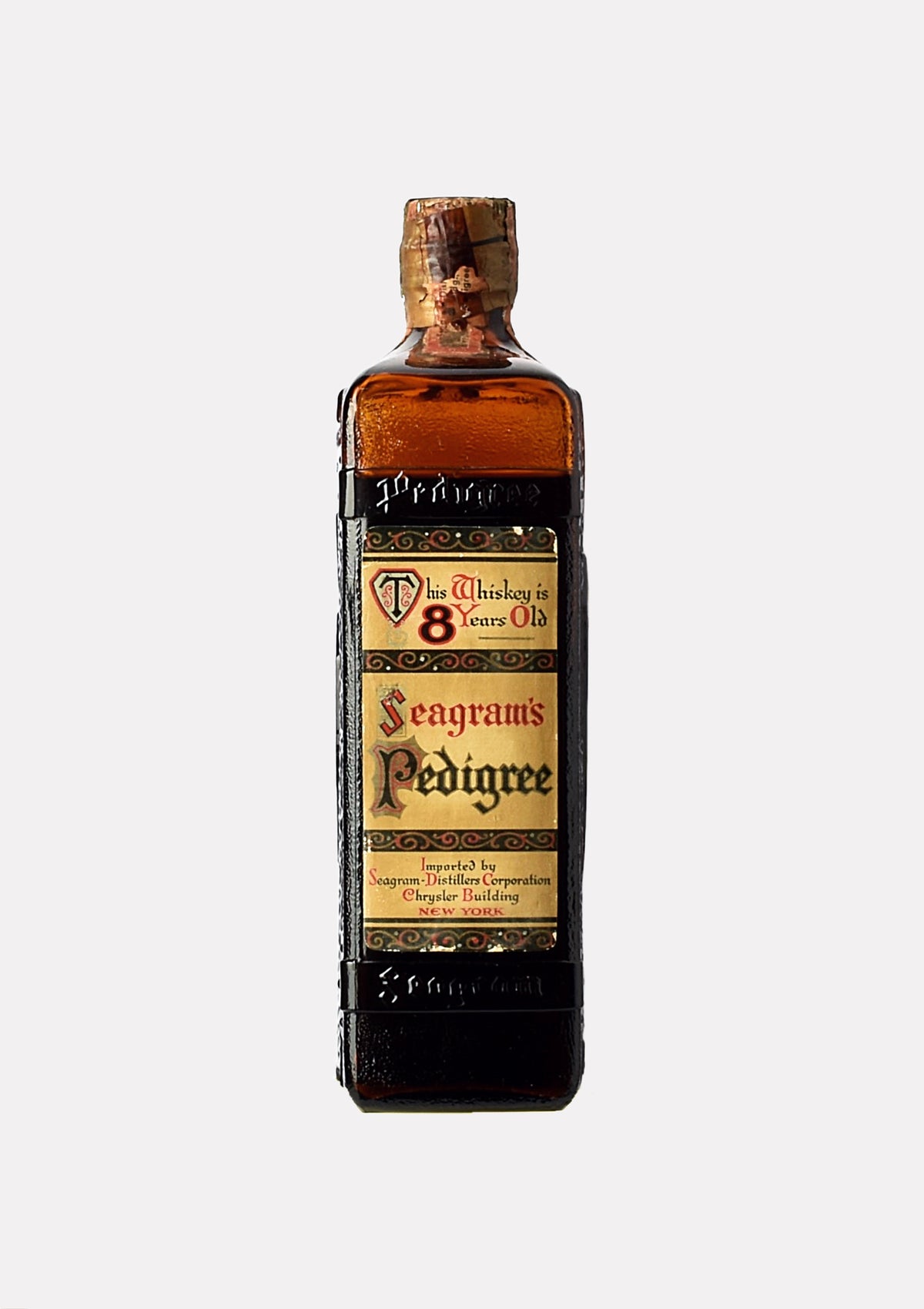 Seagram`s Pedigree 1934 Straight Bourbon, Canada 8 Jahre 100 Proof