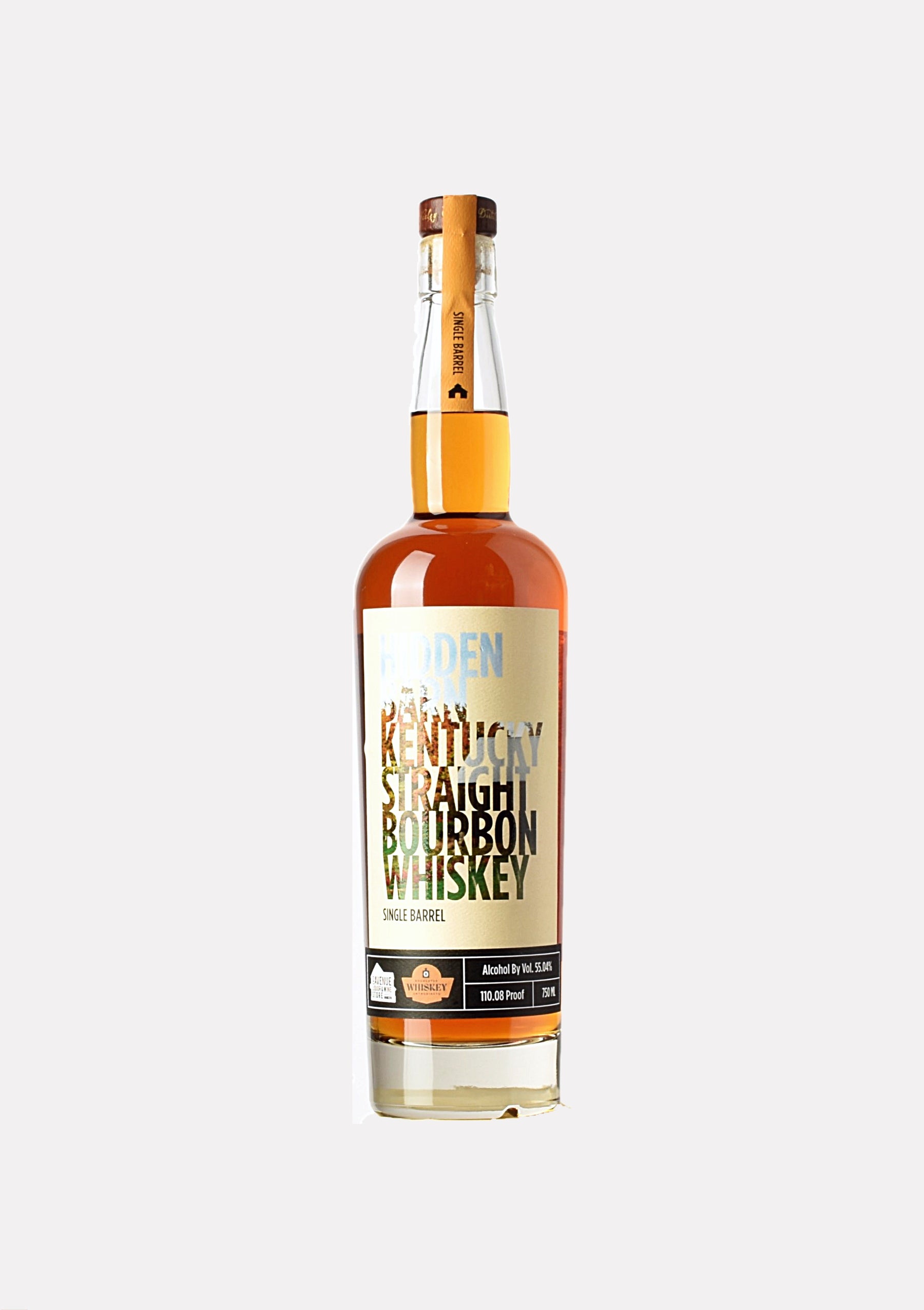 Hidden Barn Kentucky Straight Bourbon Whiskey Single Barrel