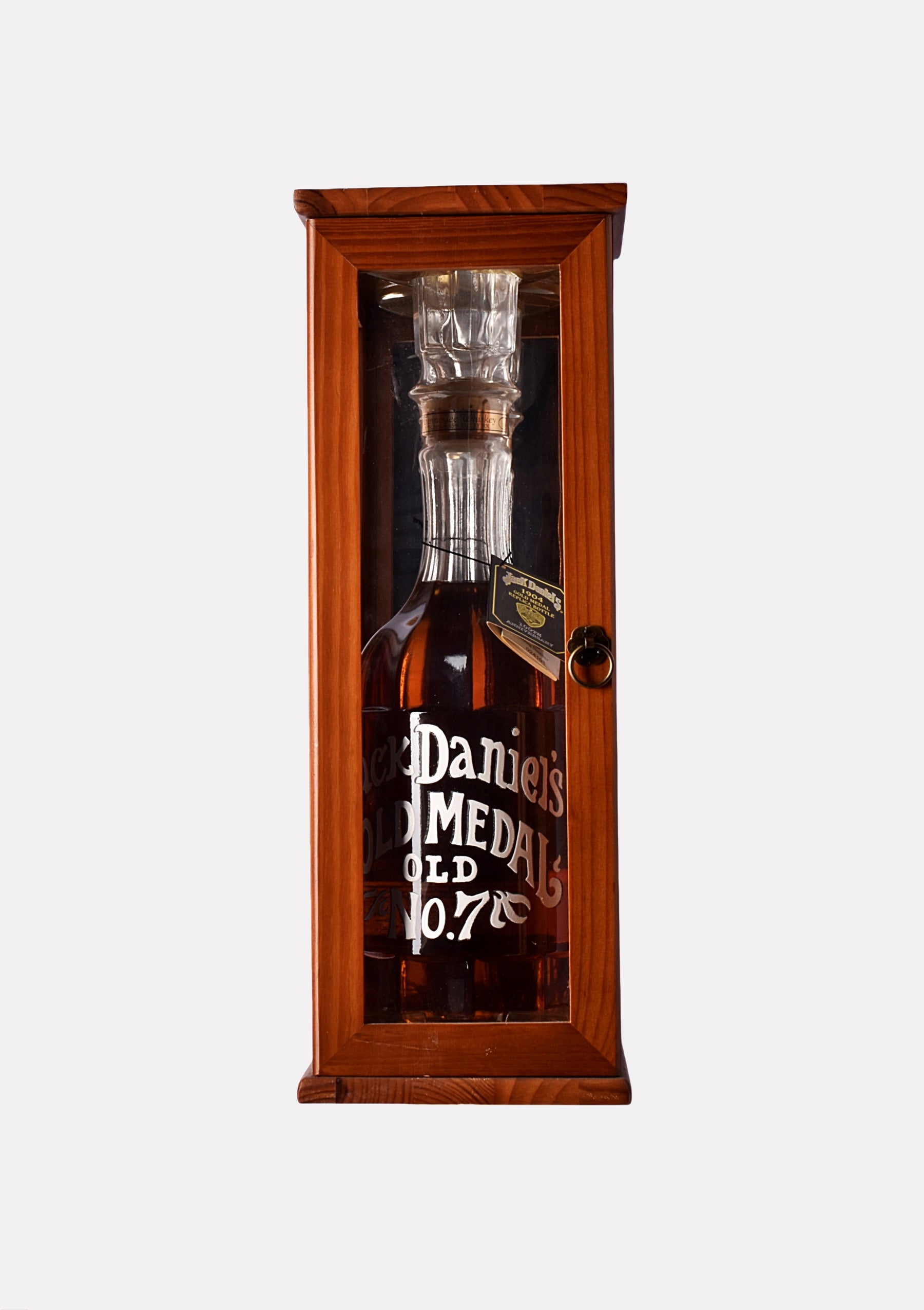 Jack Daniel`s Gold Medal Replica Bottle 100th Anniversary